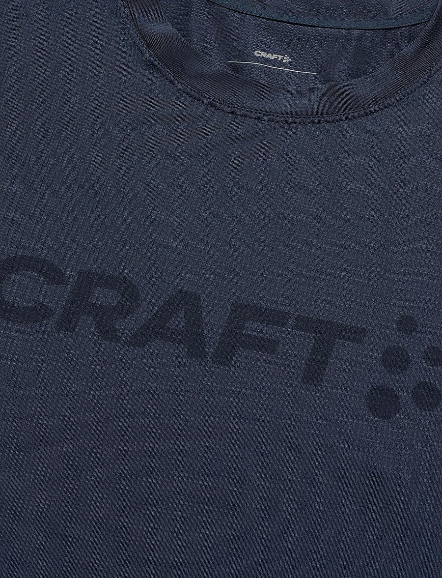 Craft - Essence Logo Tee 2 M - t-shirts - night - 2