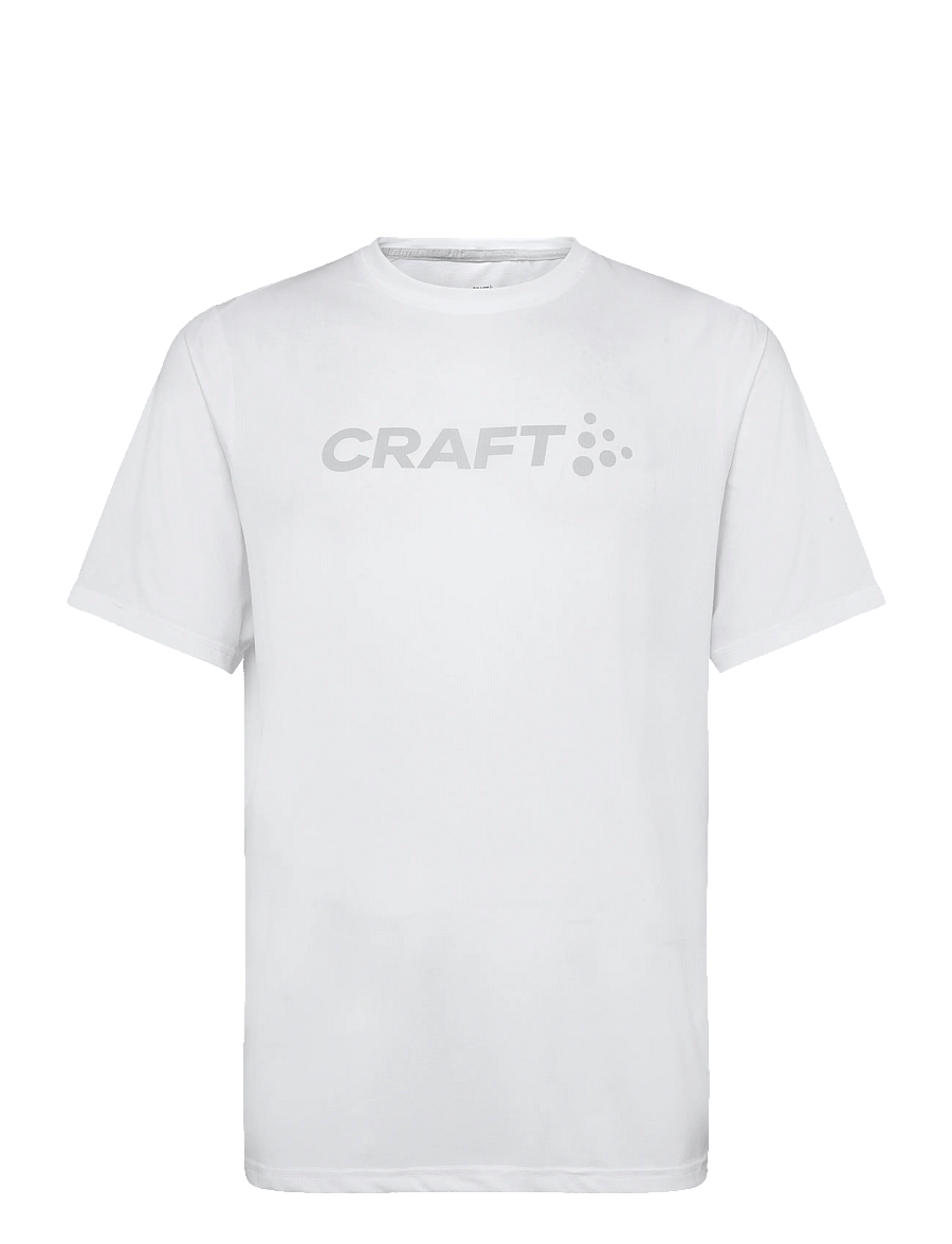 Craft - Essence Logo Tee 2 M - t-shirts - white - 0