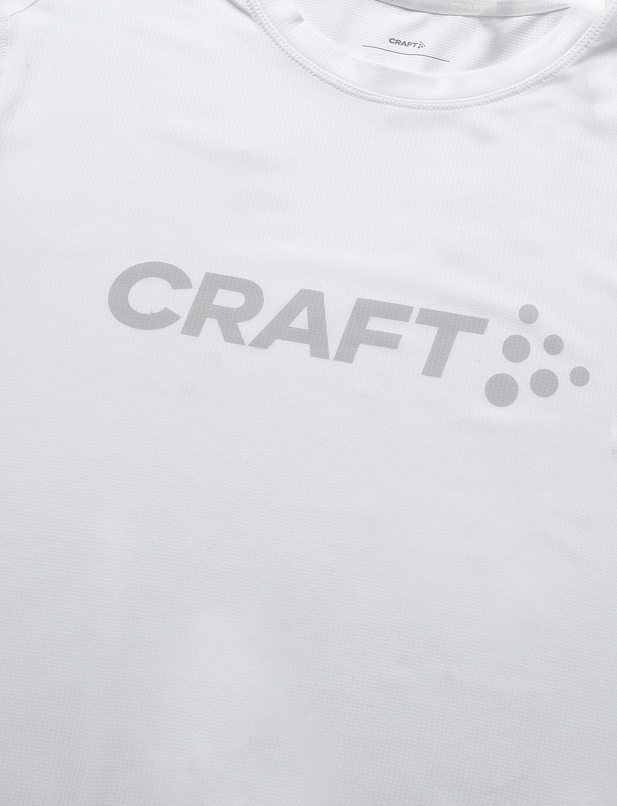 Craft - Essence Logo Tee 2 M - t-shirts - white - 2