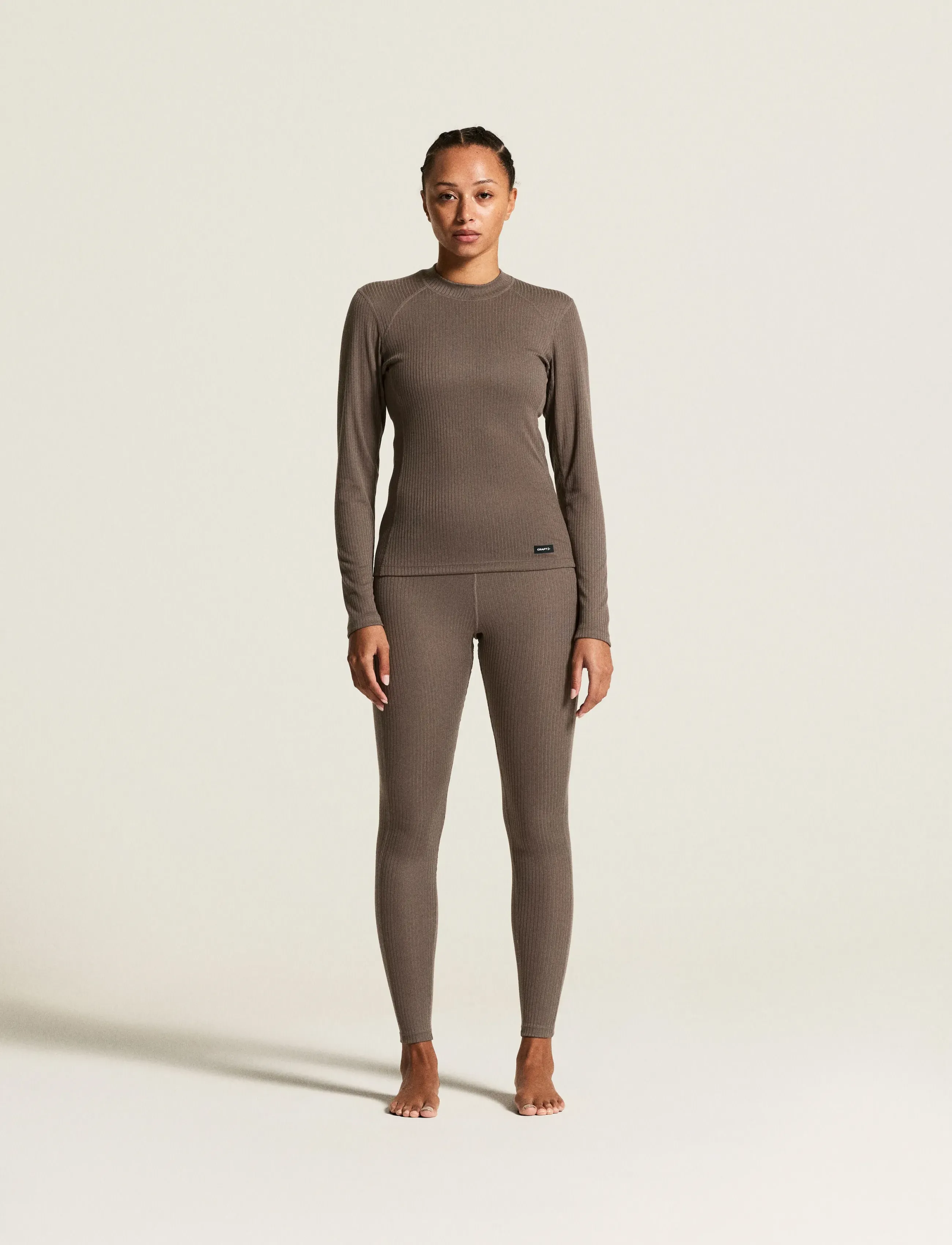 Craft - BASELAYER SET 2 W - funktionsunterwäsche - sets - plum taupe - 0