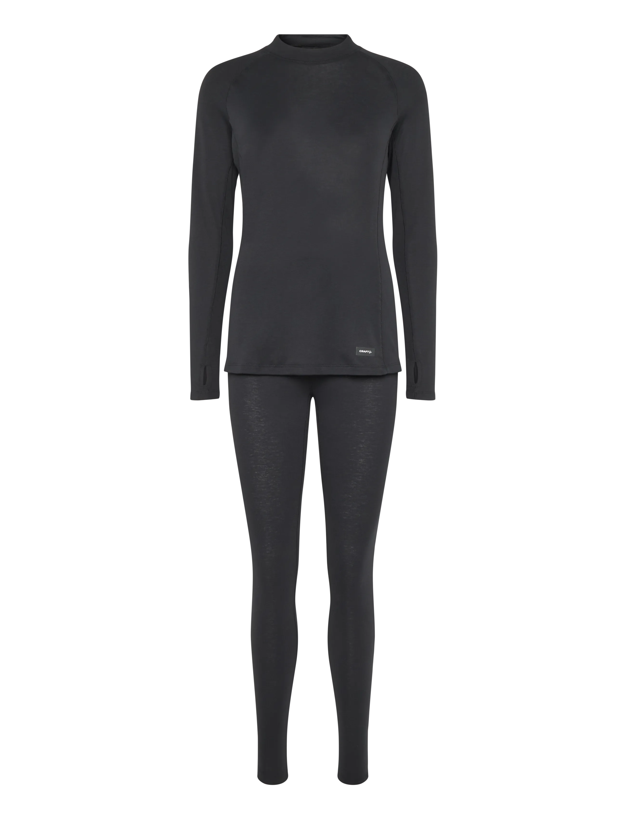 Craft THERMAL BASELAYER SET 2 W - Wintersport - BLACK / black