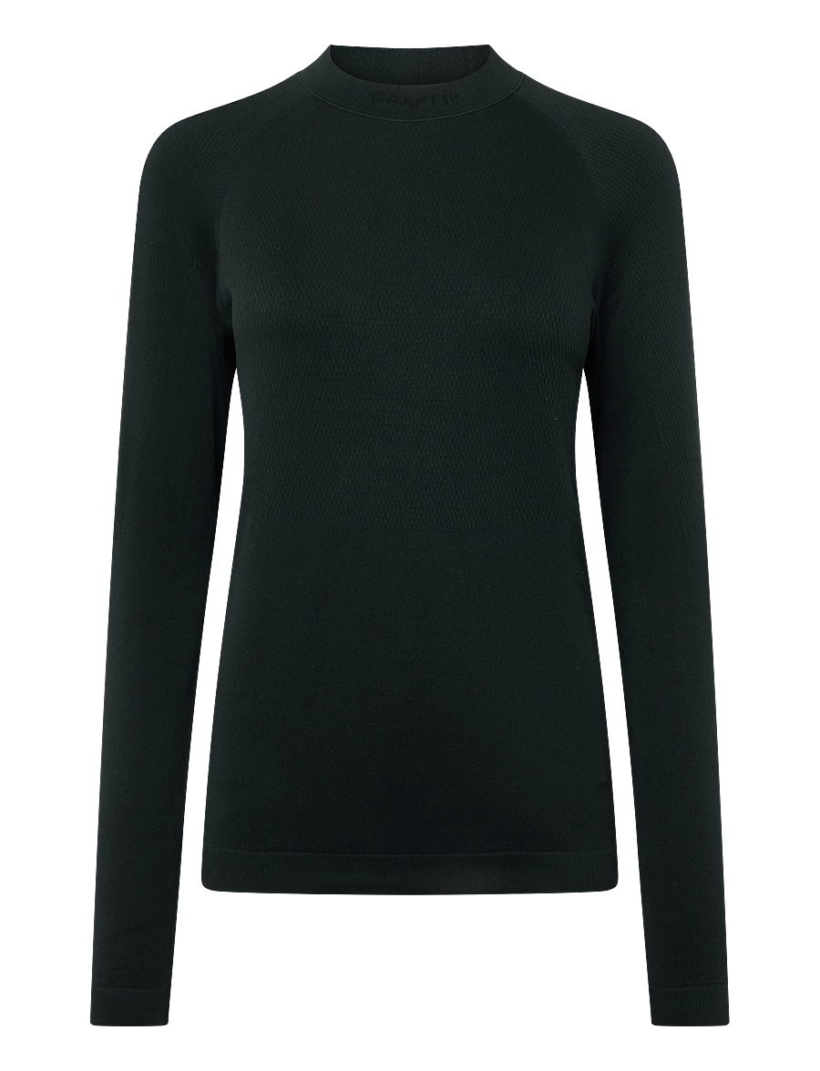 Craft - WARM COMFORT LS W - funktionsunterwäsche - oberteile - black - 0