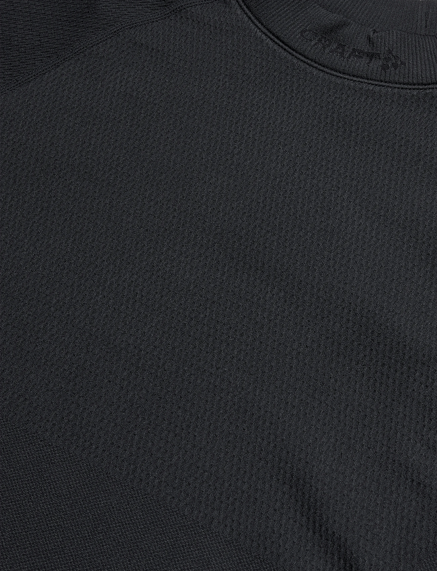 Craft - WARM COMFORT LS M - baselayer overdele - black - 2