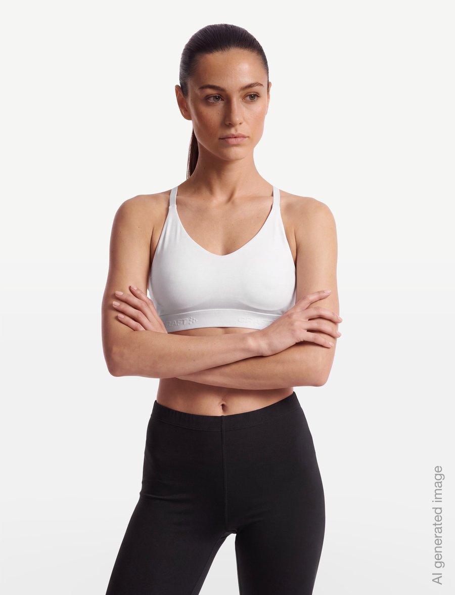 Craft - Training Bra Light W - leichter halt - white - 3