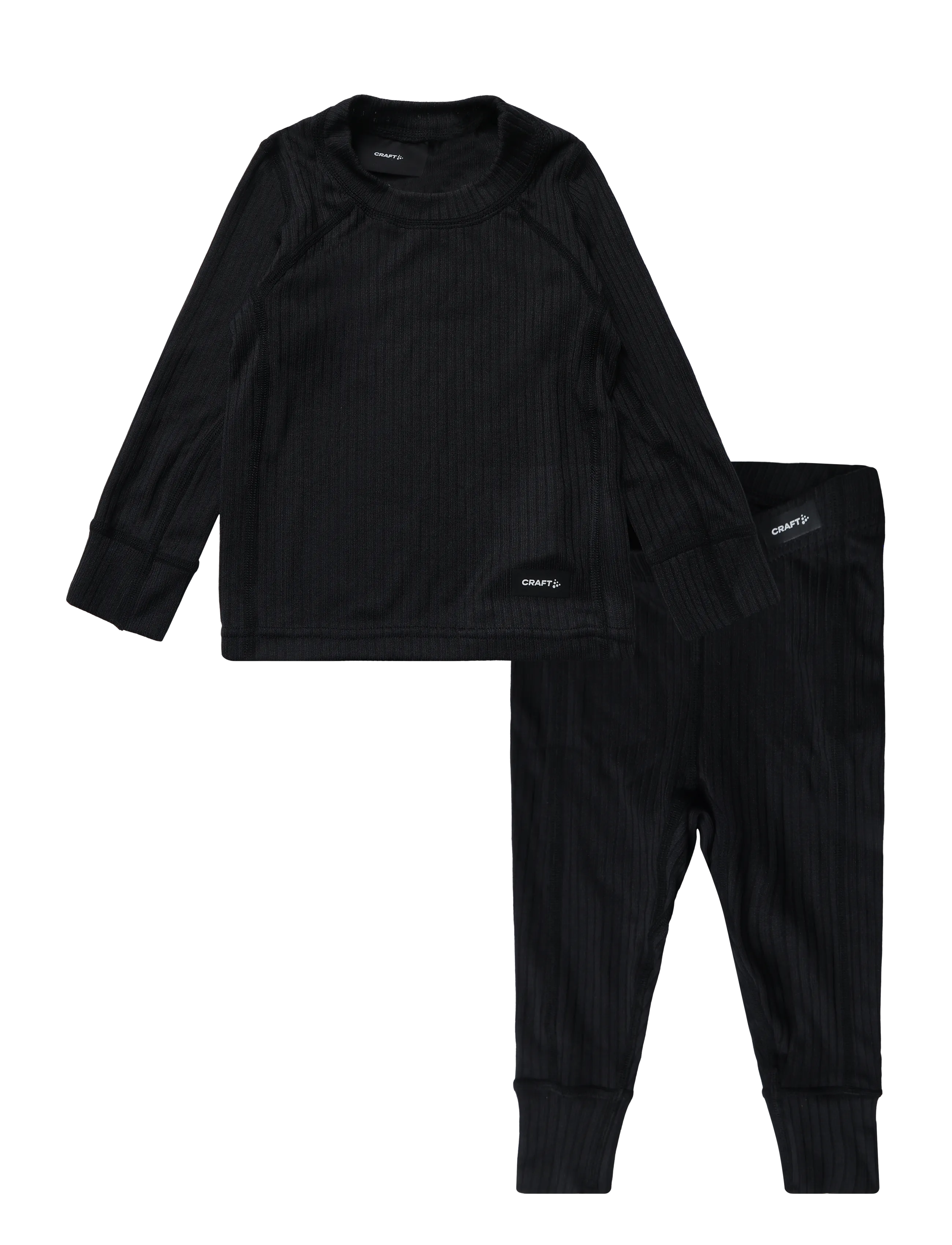 Craft BASELAYER SET 2 JR - Nyheter - BLACK / black