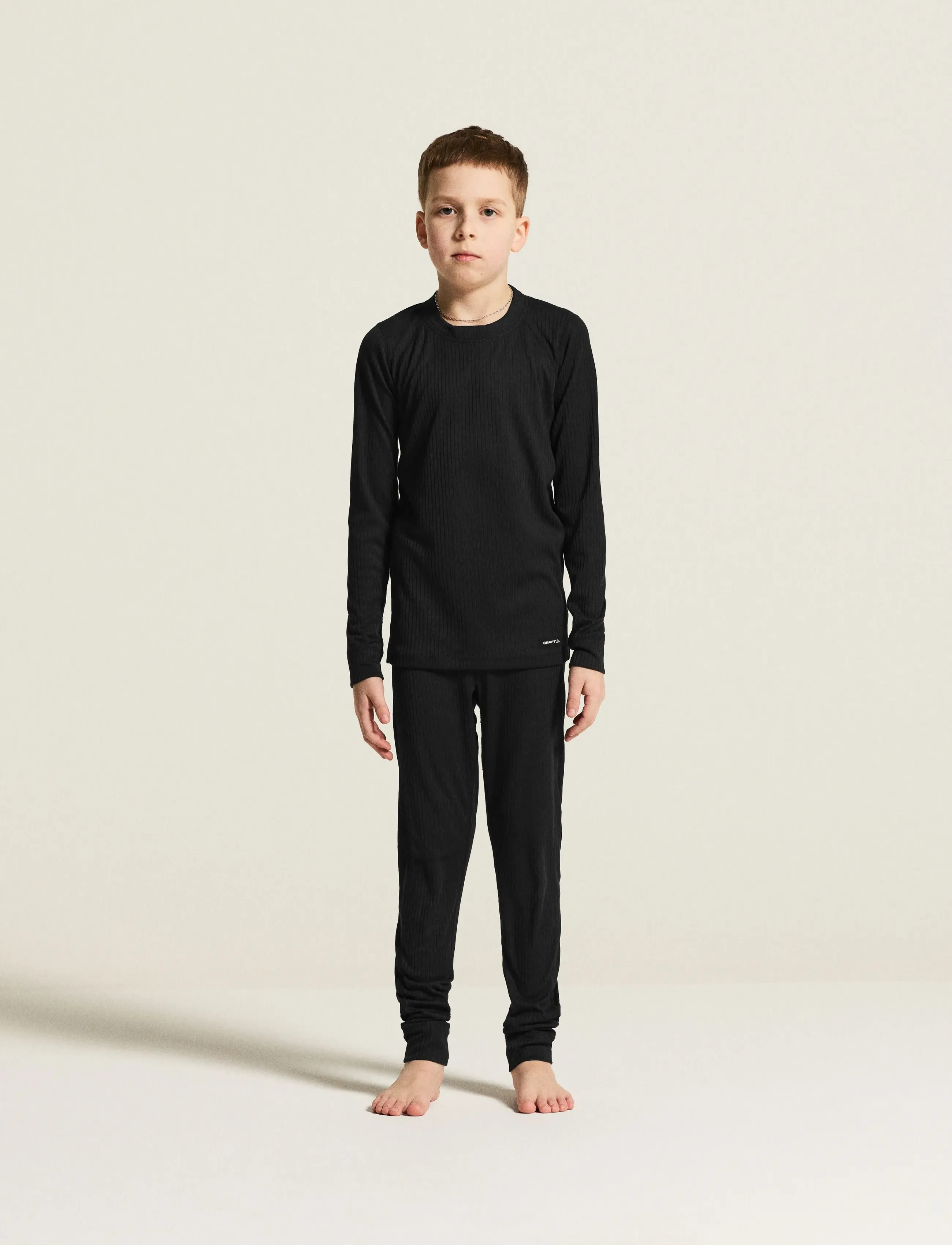 Craft - BASELAYER SET 2 JR - outerwear - black - 0
