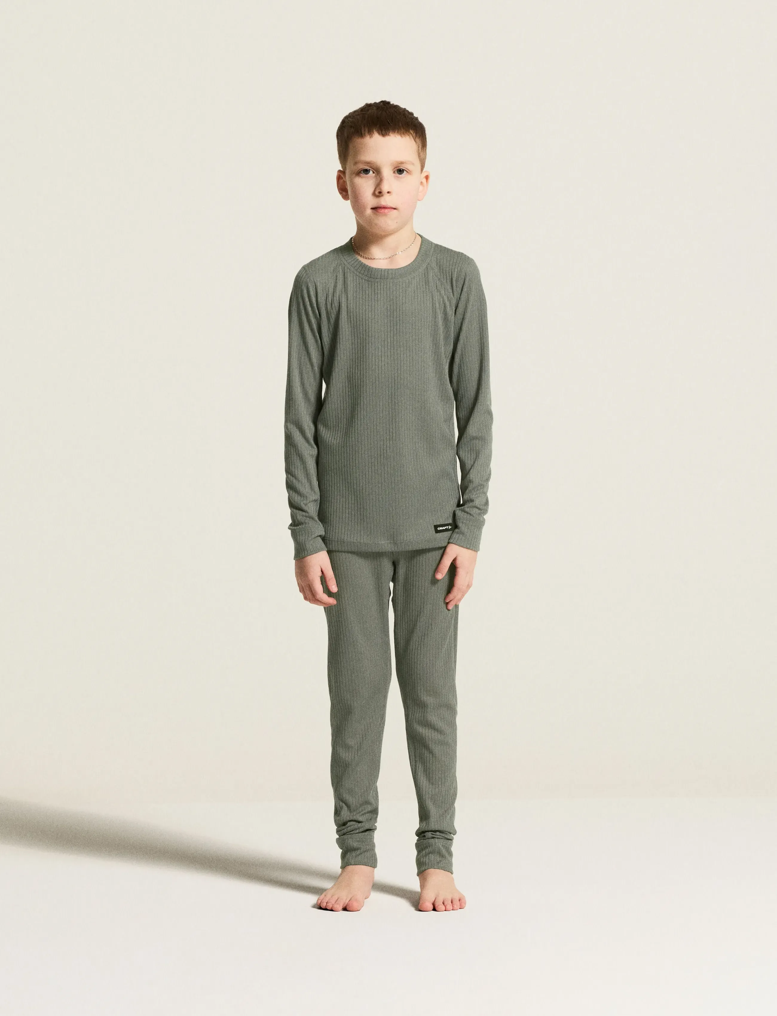 Craft - BASELAYER SET 2 JR - jacken & mäntel - leaf - 0
