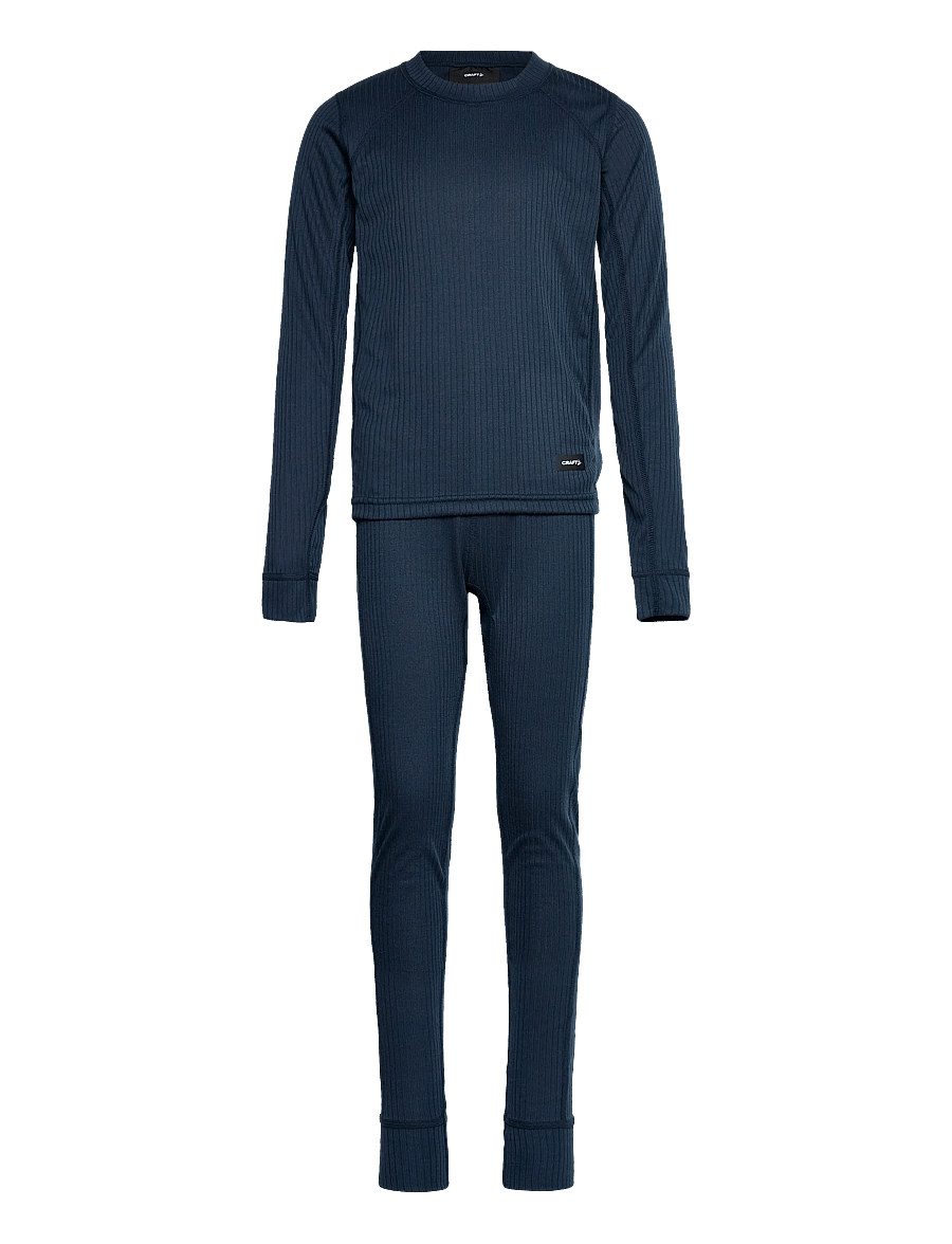 Craft - BASELAYER SET 2 JR - funktionsunterwäsche - sets - night - 1