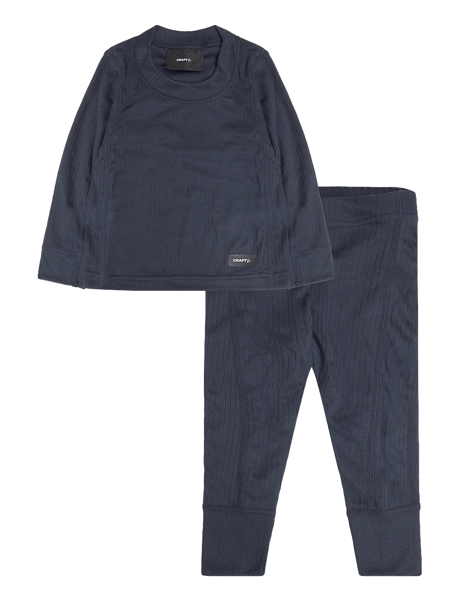 Craft - BASELAYER SET 2 JR - underställsset - night - 0