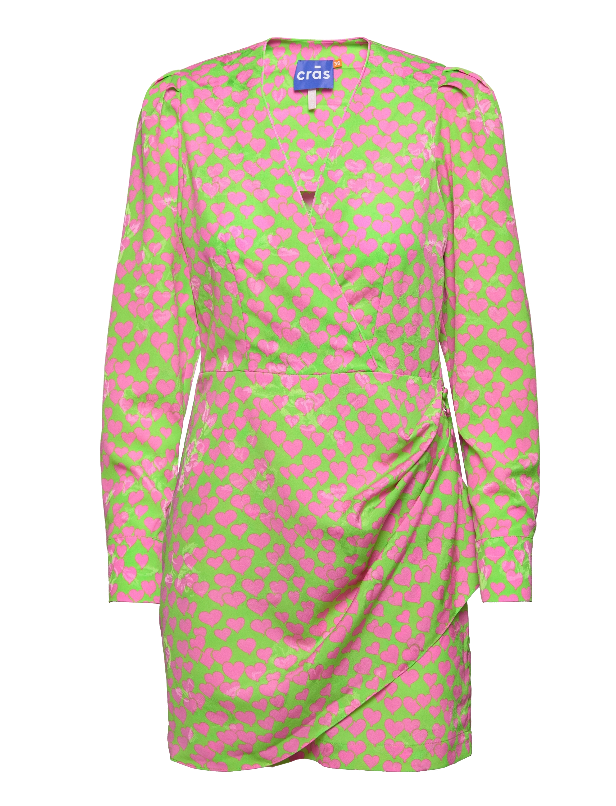 crās Yvonnecras Dress - Kleidid - HEARTSBEATS GREEN / multi