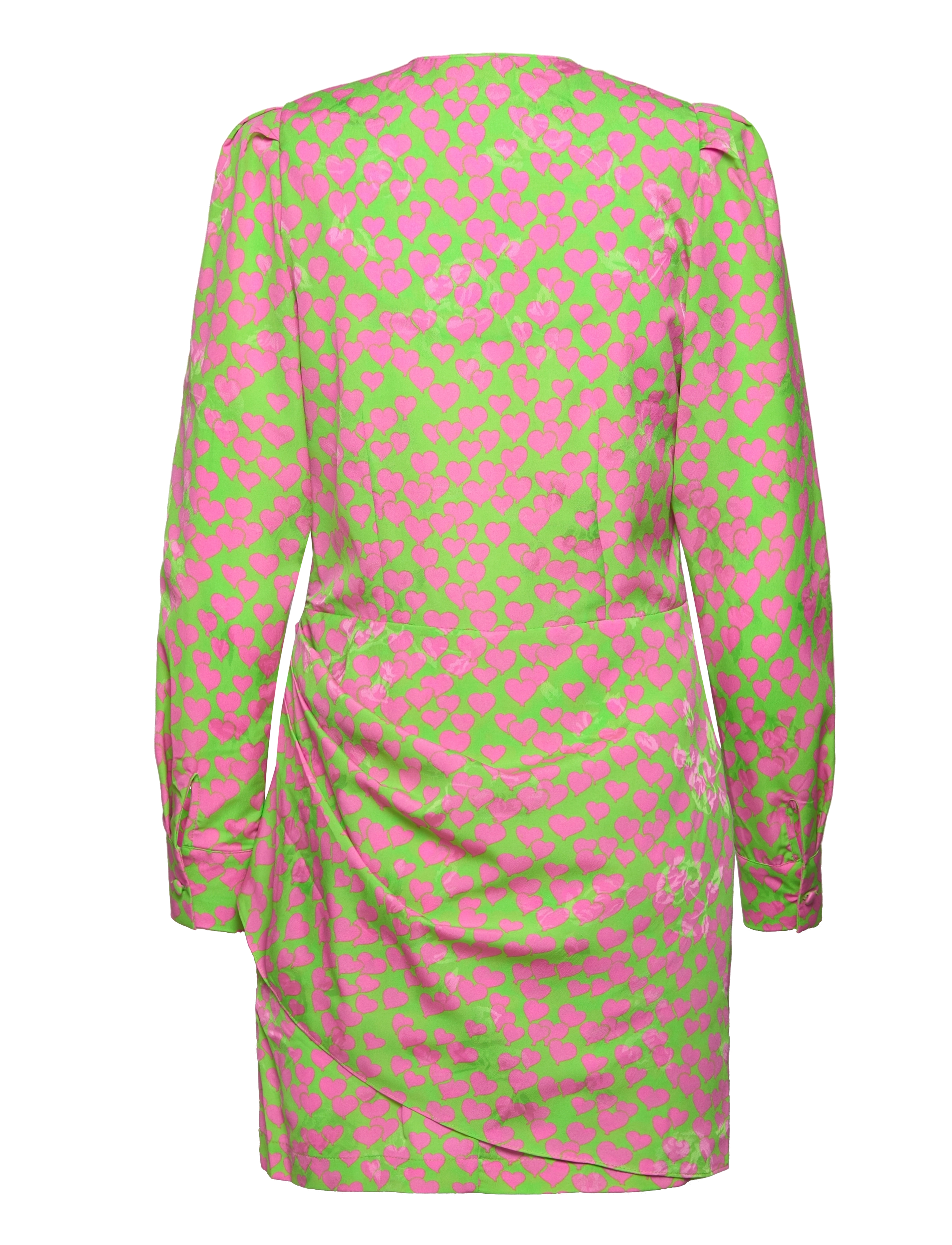 crās - Yvonnecras Dress - laveste priser - heartsbeats green - 1