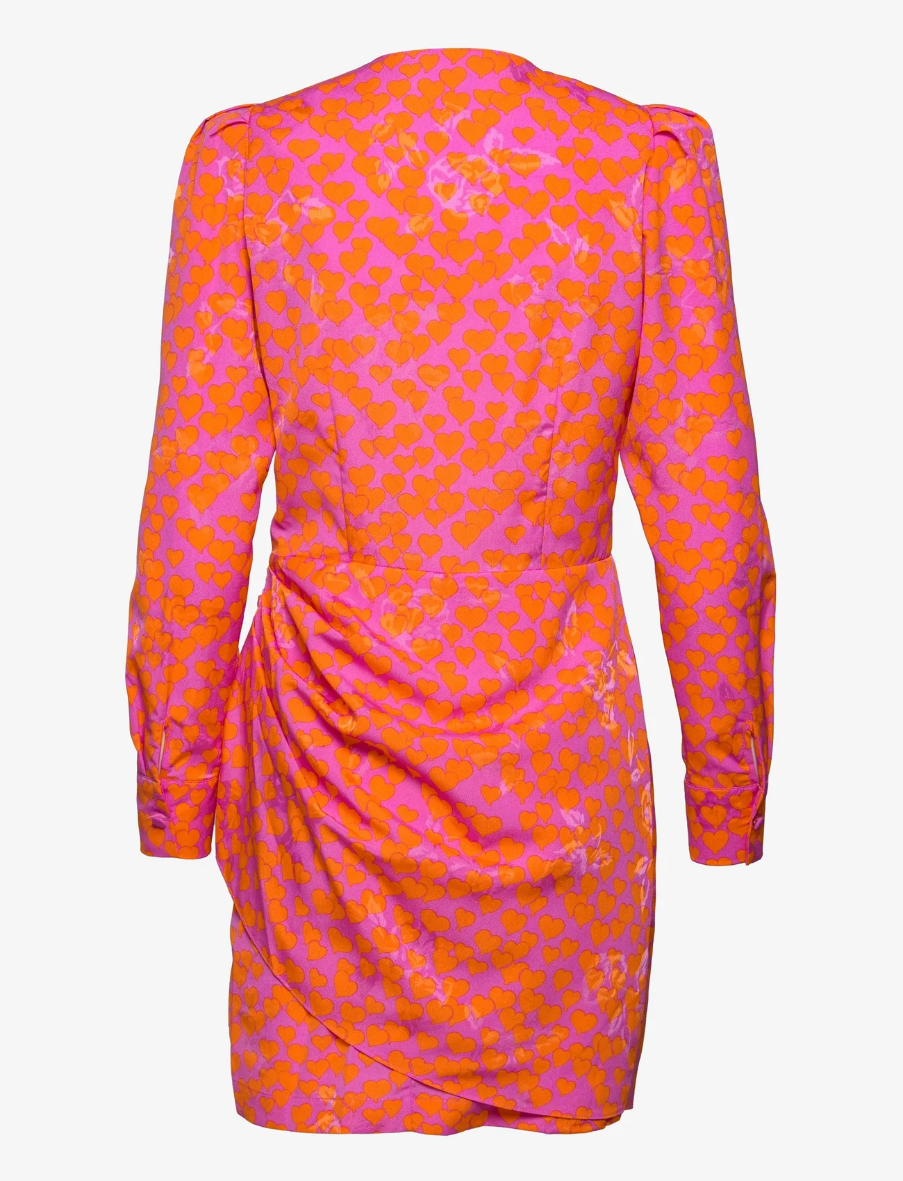 Cras - Yvonnecras Dress - feestelijke kleding voor outlet-prijzen - heartsbeats pink - 1