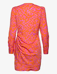 Cras - Yvonnecras Dress - wrap dresses - heartsbeats pink - 1