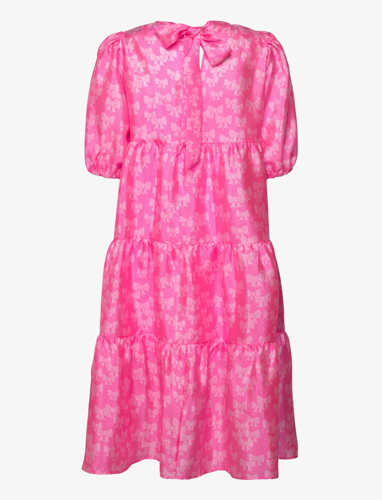 Cras - Lilicras Dress - festklær til outlet-priser - bow pink - 1