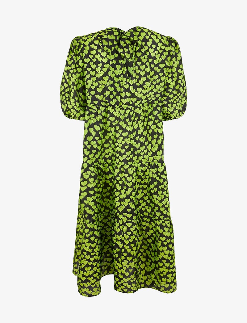 crās - Lilicras Dress - festklänningar - heartsbeats black - 1