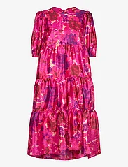 Cras - Lilicras Dress - juhlamuotia outlet-hintaan - pink garden - 0