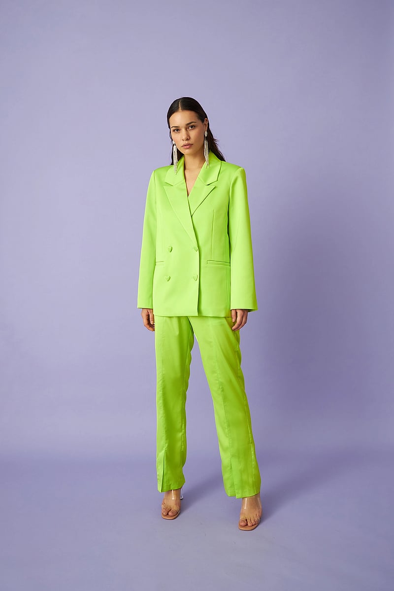 crās - Samycras Blazer - zweireihige blazer - acid lime - 4