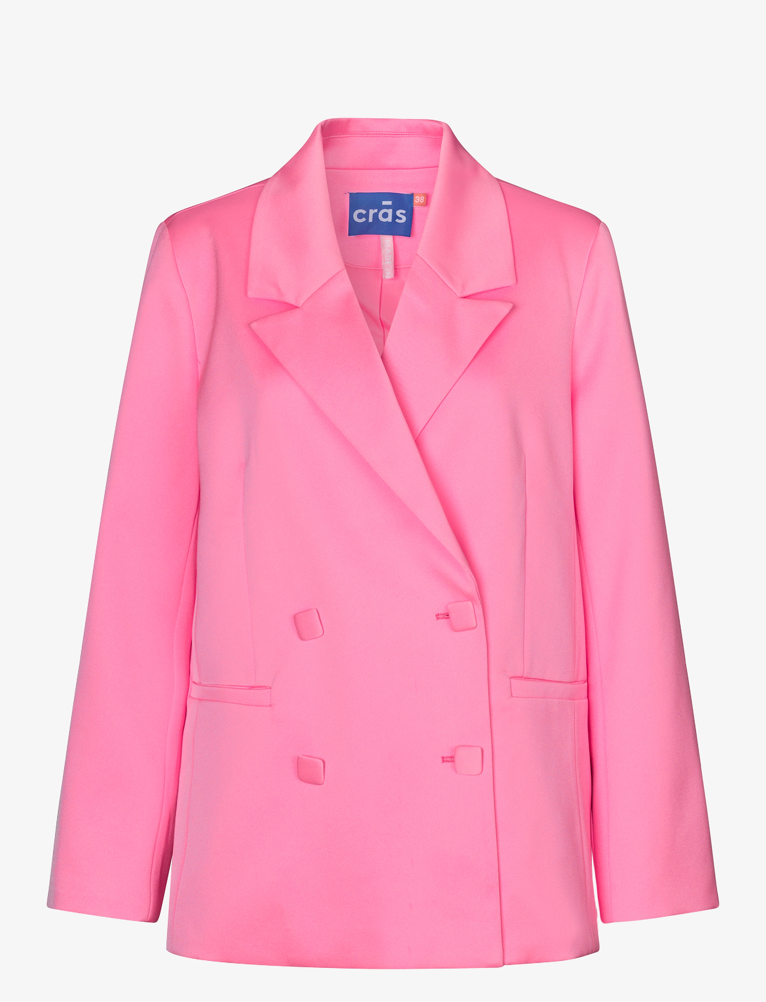 crās Samycras Blazer, 34, Pink, Blazere > Dobbeltradede Blazere, Dame