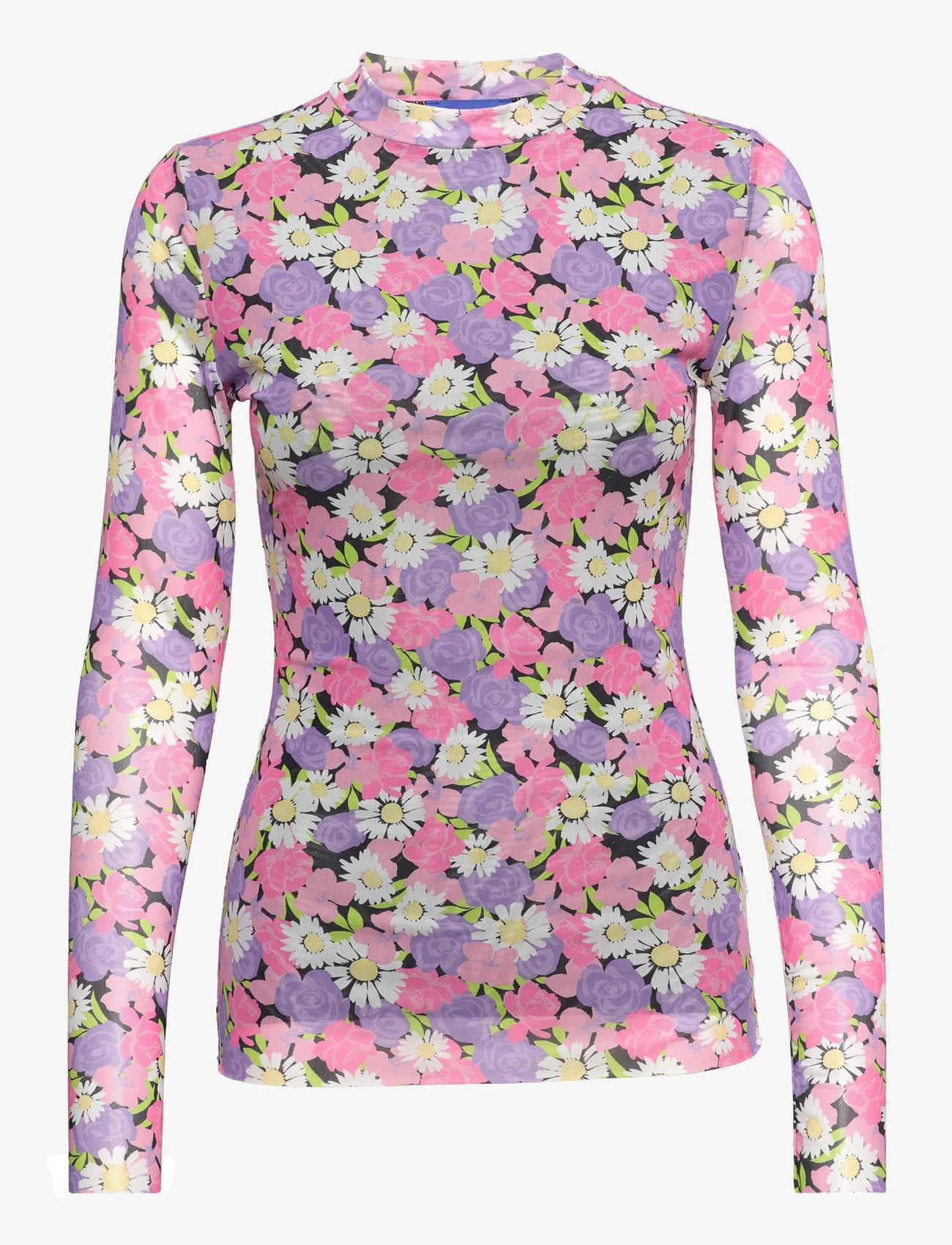 Cras - Tobycras Blouse - long-sleeved blouses - daisy floral - 0