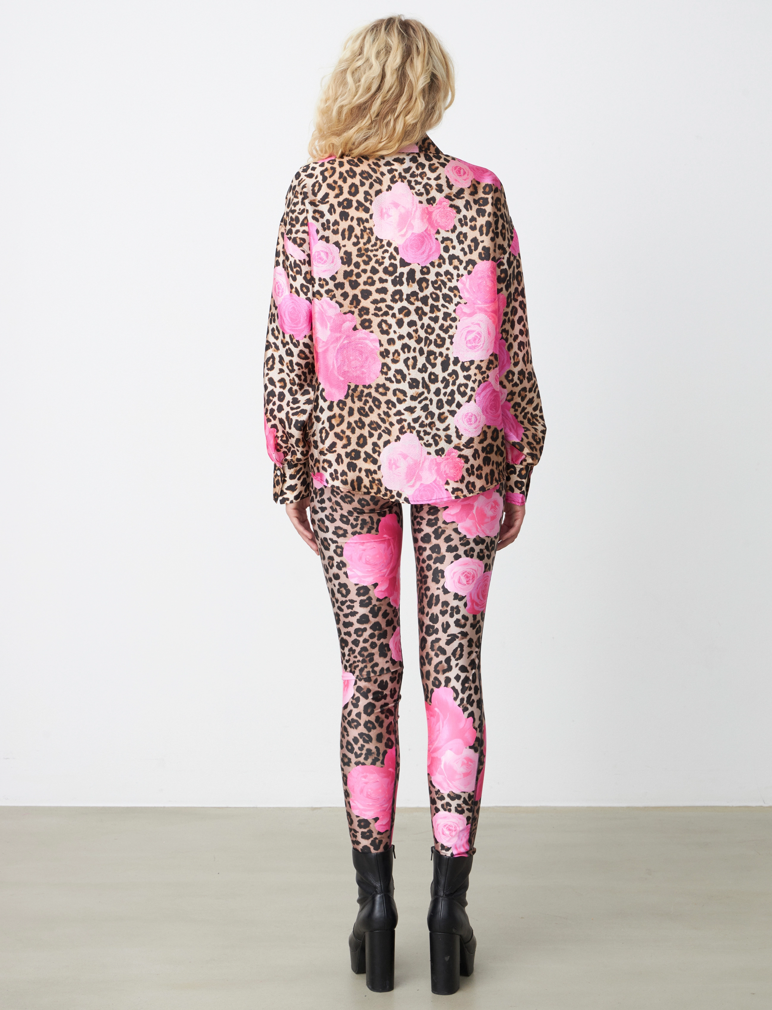 crās - Katecras Legging - leggings - rose leo - 3