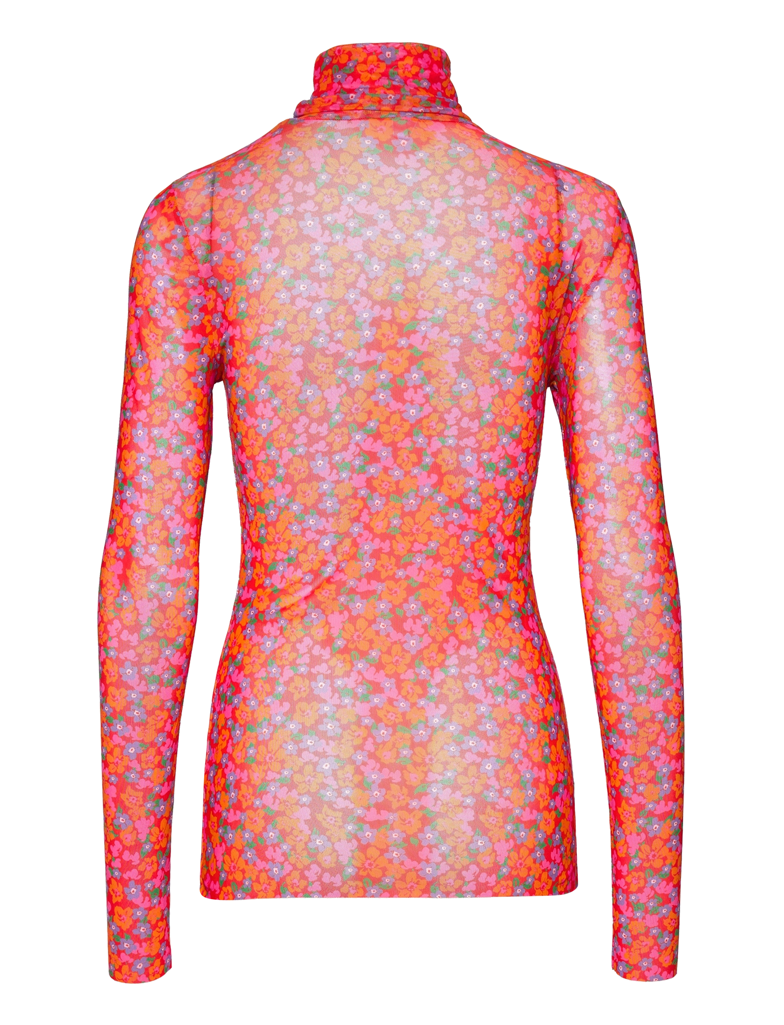 crās - Kobycras Blouse - orange flower - 1