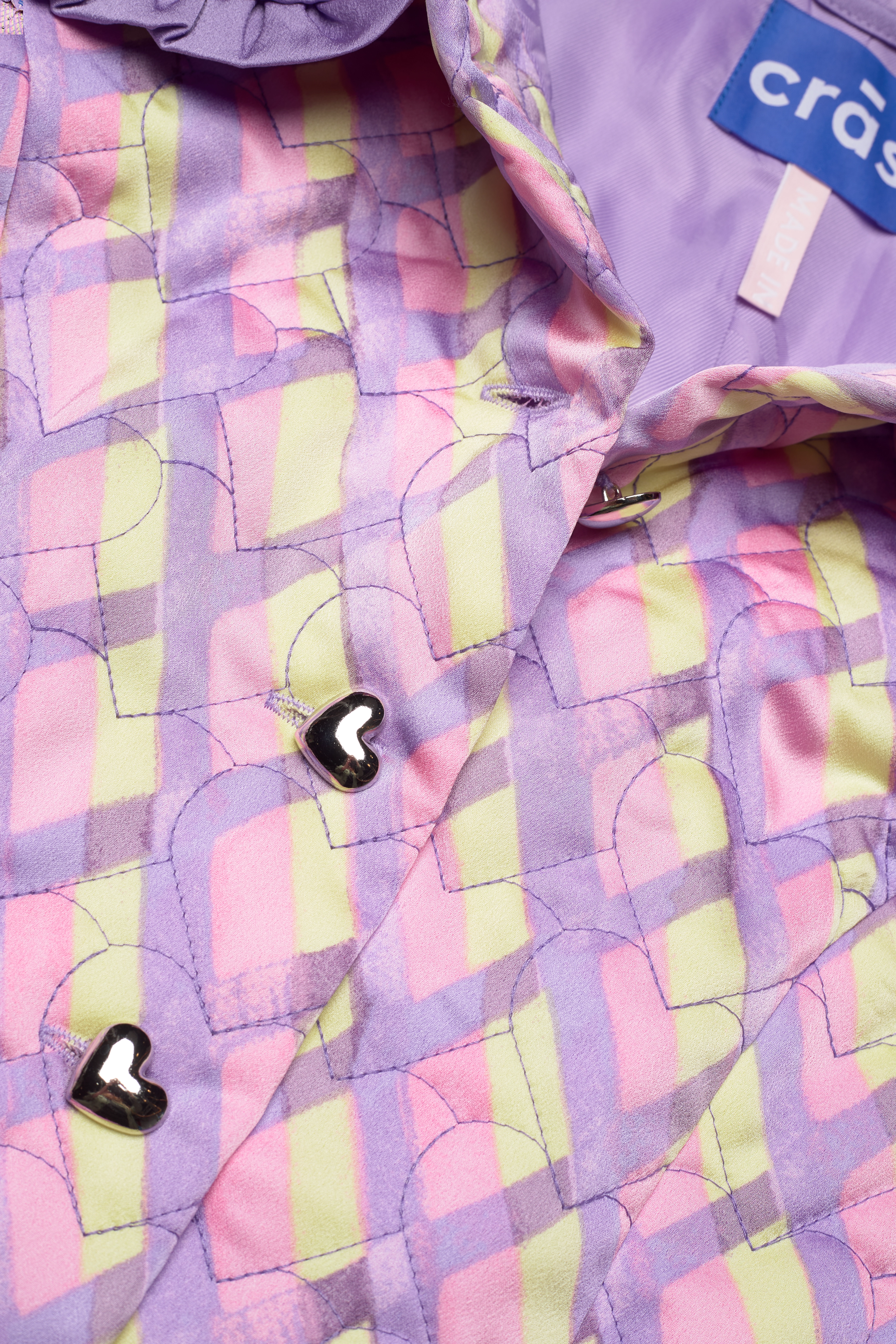 Cras - Odettecras Coat - candy check - 2