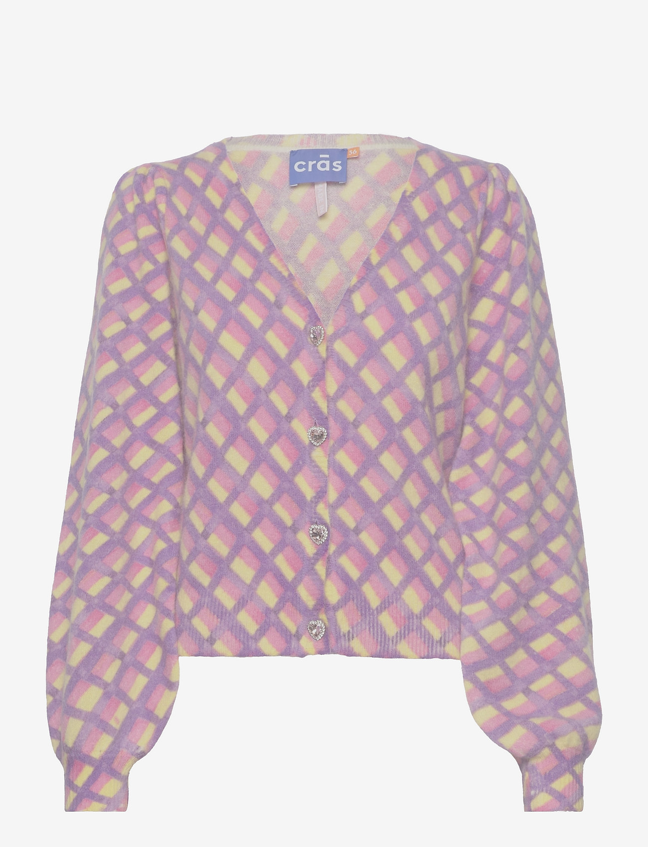 crās - Angiecras Cardigan - candy check - 0