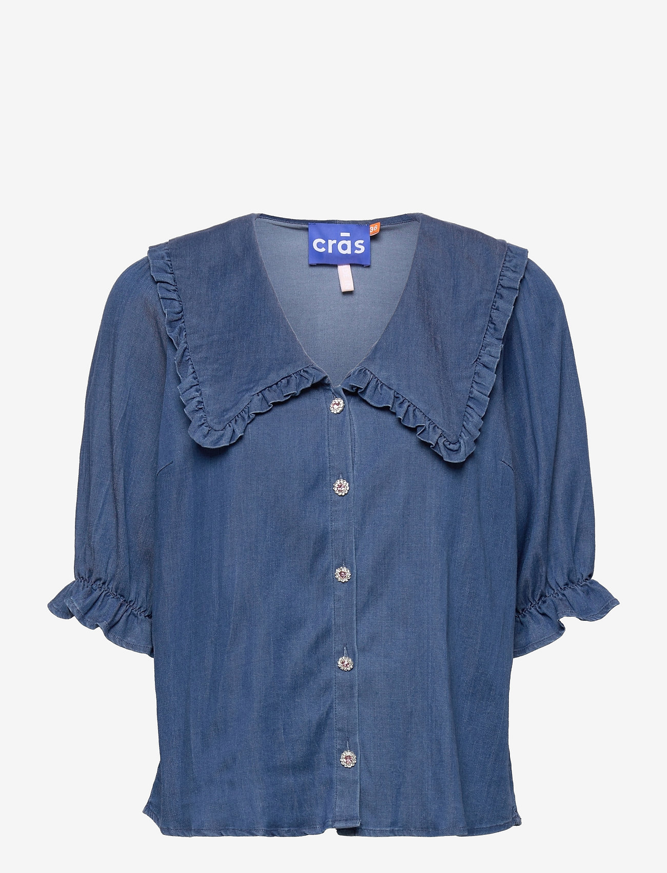Cras - Erikacras shirt - medium bright blue - 0