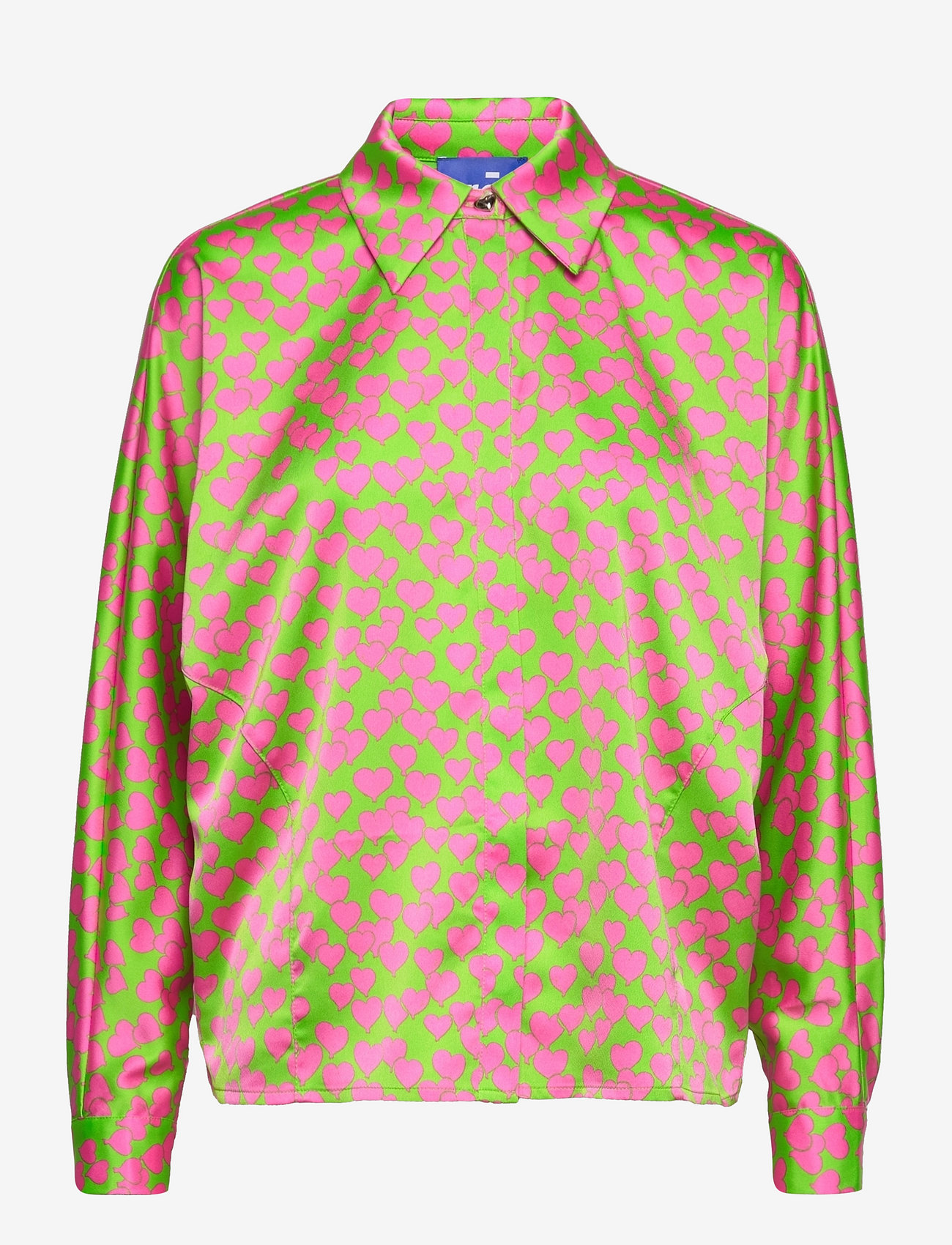Cras - Lulucras Shirt - heartsbeats green - 0
