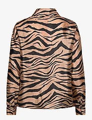 Cras - Ginacras Shirt - long-sleeved shirts - zebra almond - 2