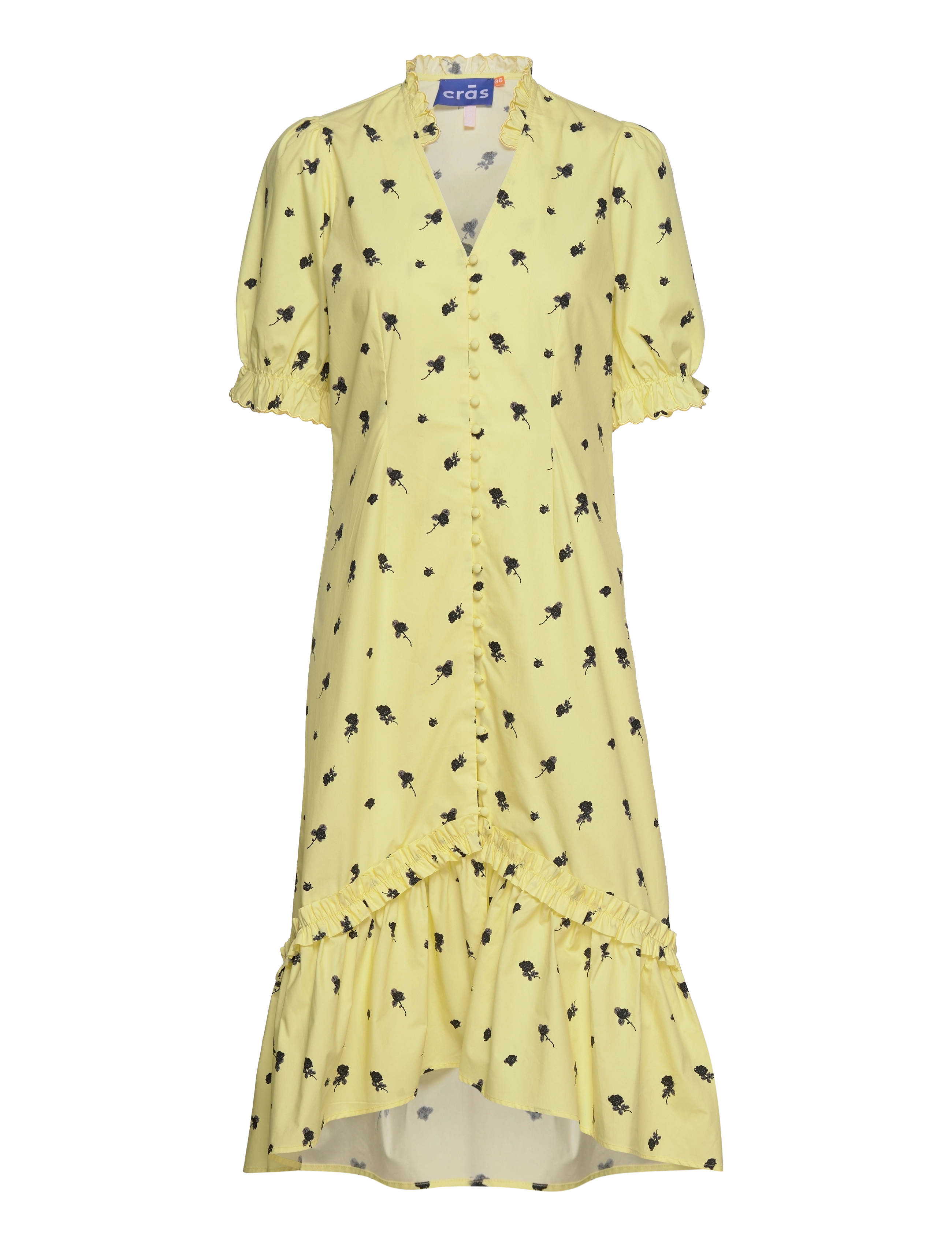 Cras - Tuvacras dress - lemon rose - 0