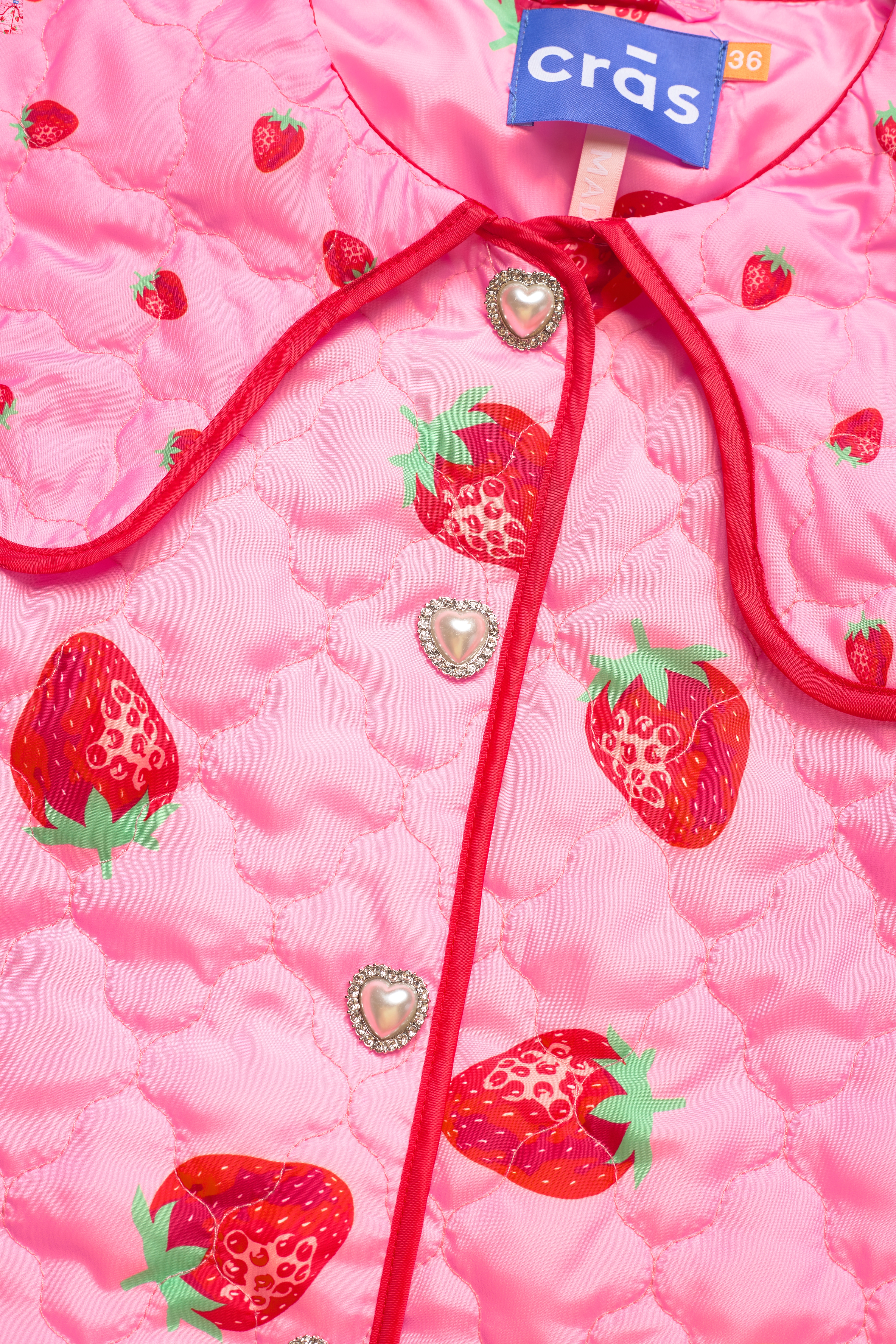 crās - Jadecras Jacket - strawberry grande - 2