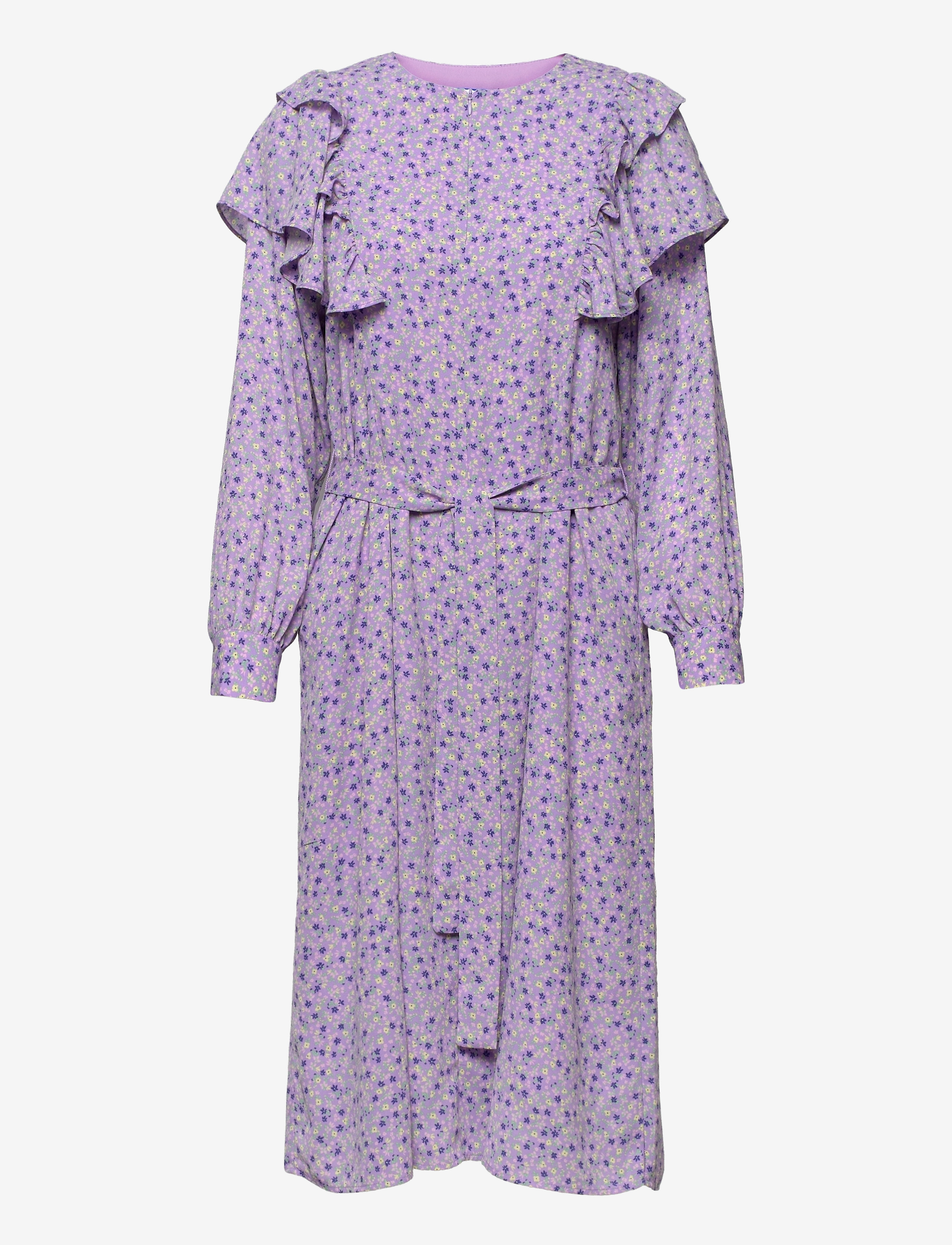 crās Sallycras Dress - Kleidid - FLORAL FAUNA / purple