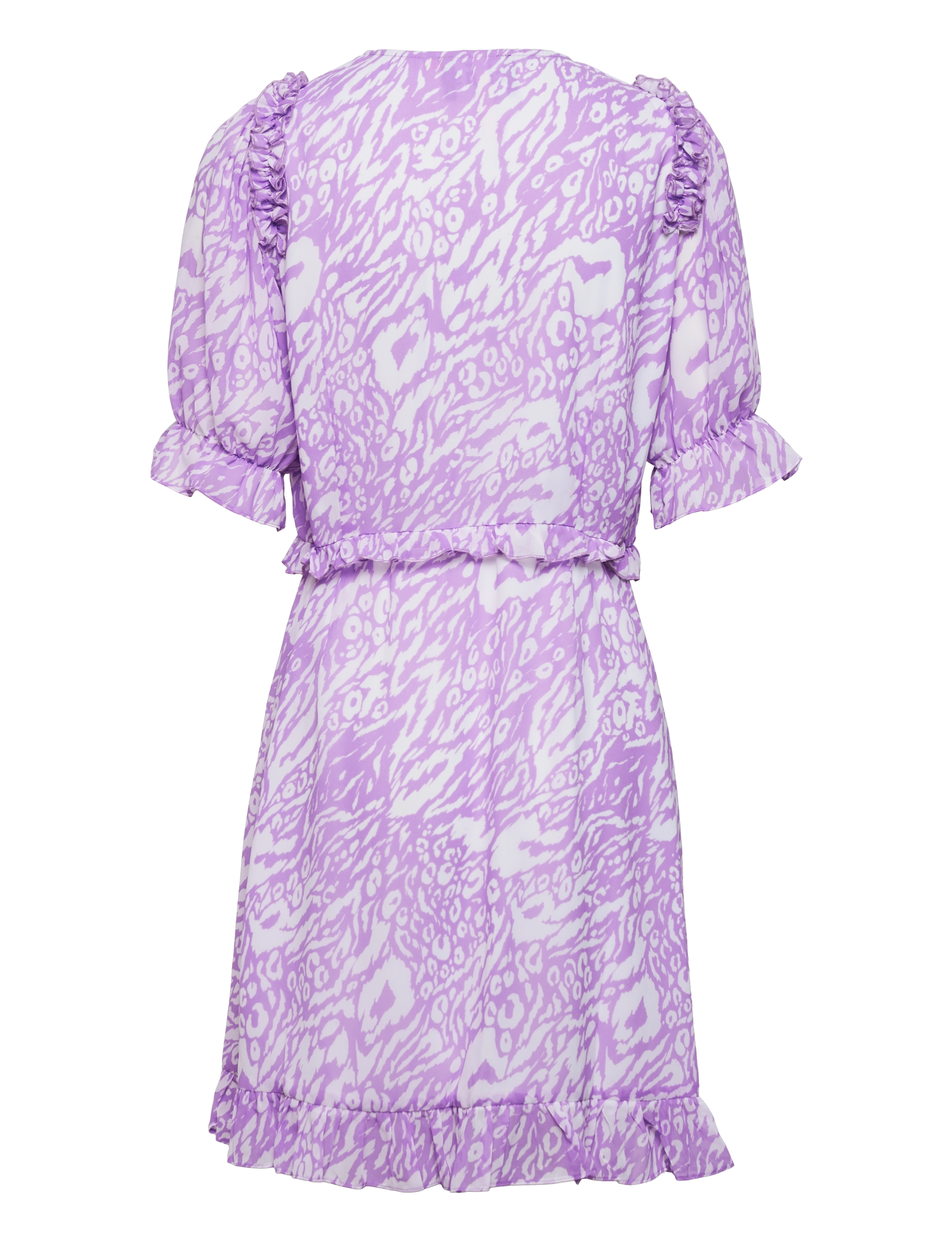 crās - Haleycras Wrap Dress - wrap dresses - purple skin - 1