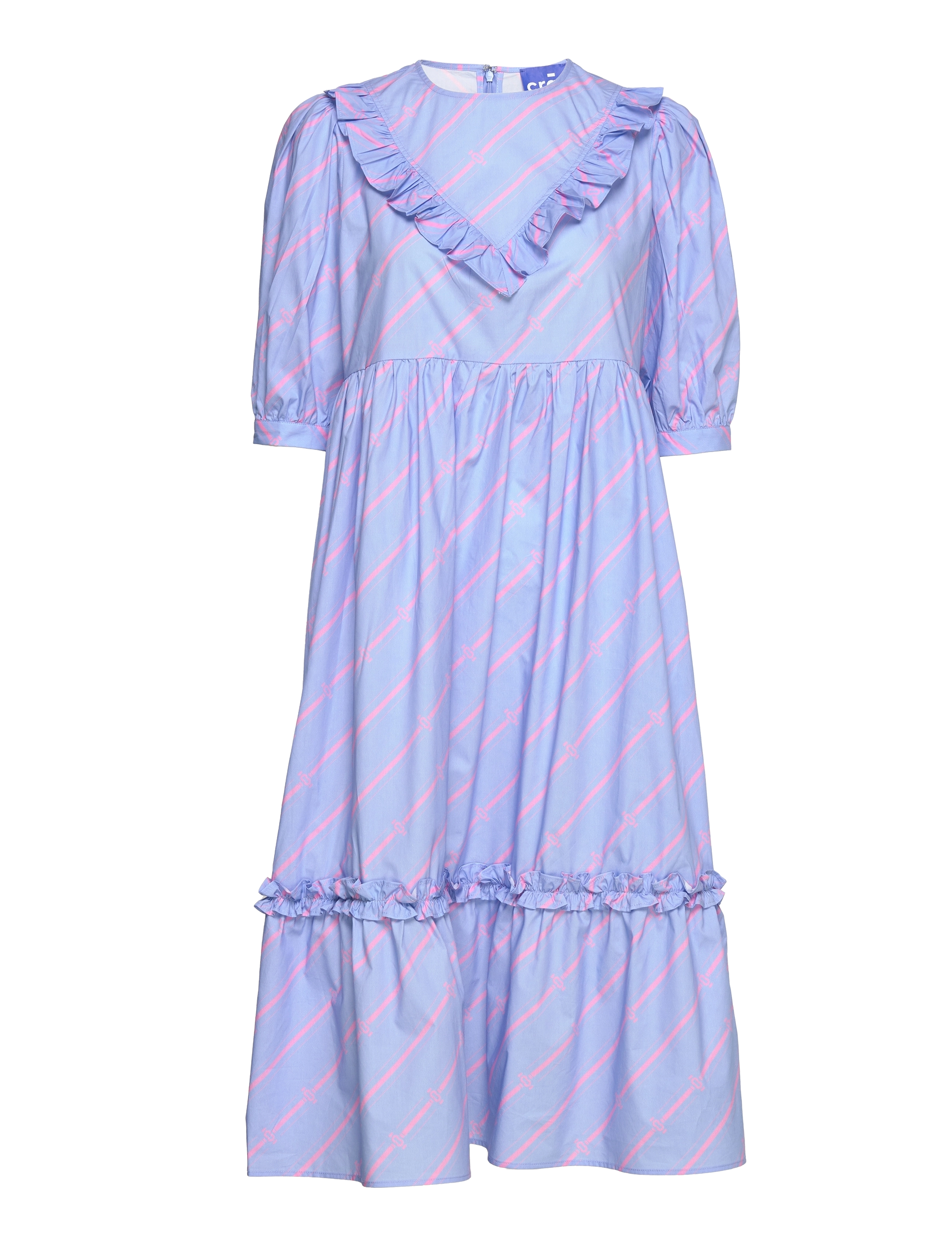 Monroecras Dress - MONO STRIPE