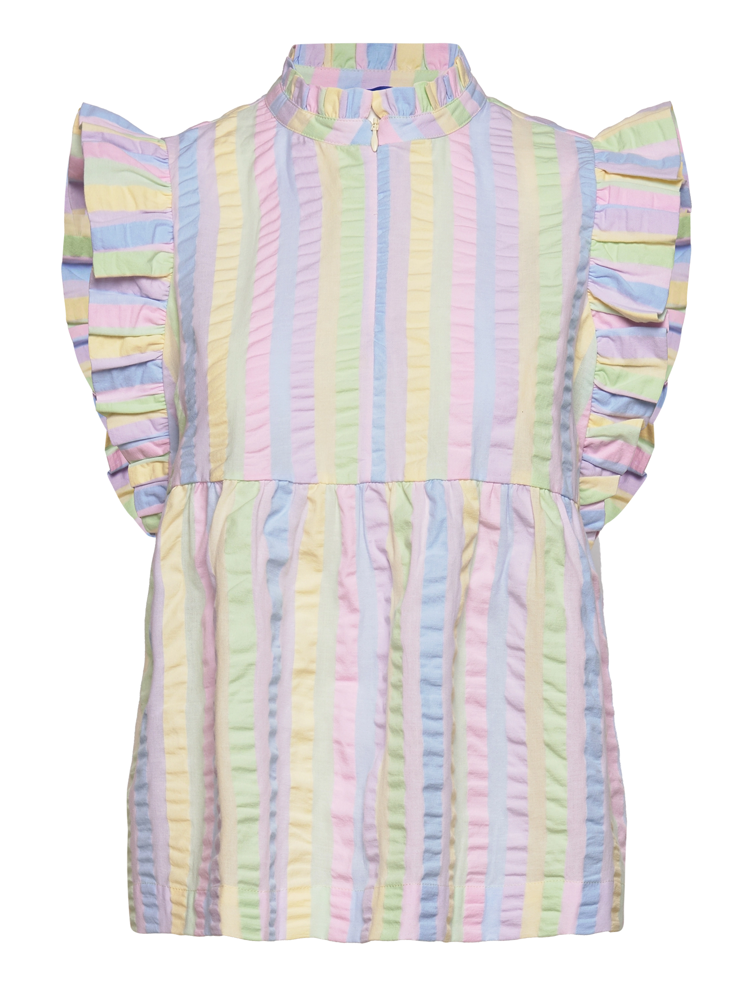 Cras - Miacras Blouse - multi stripe - 0