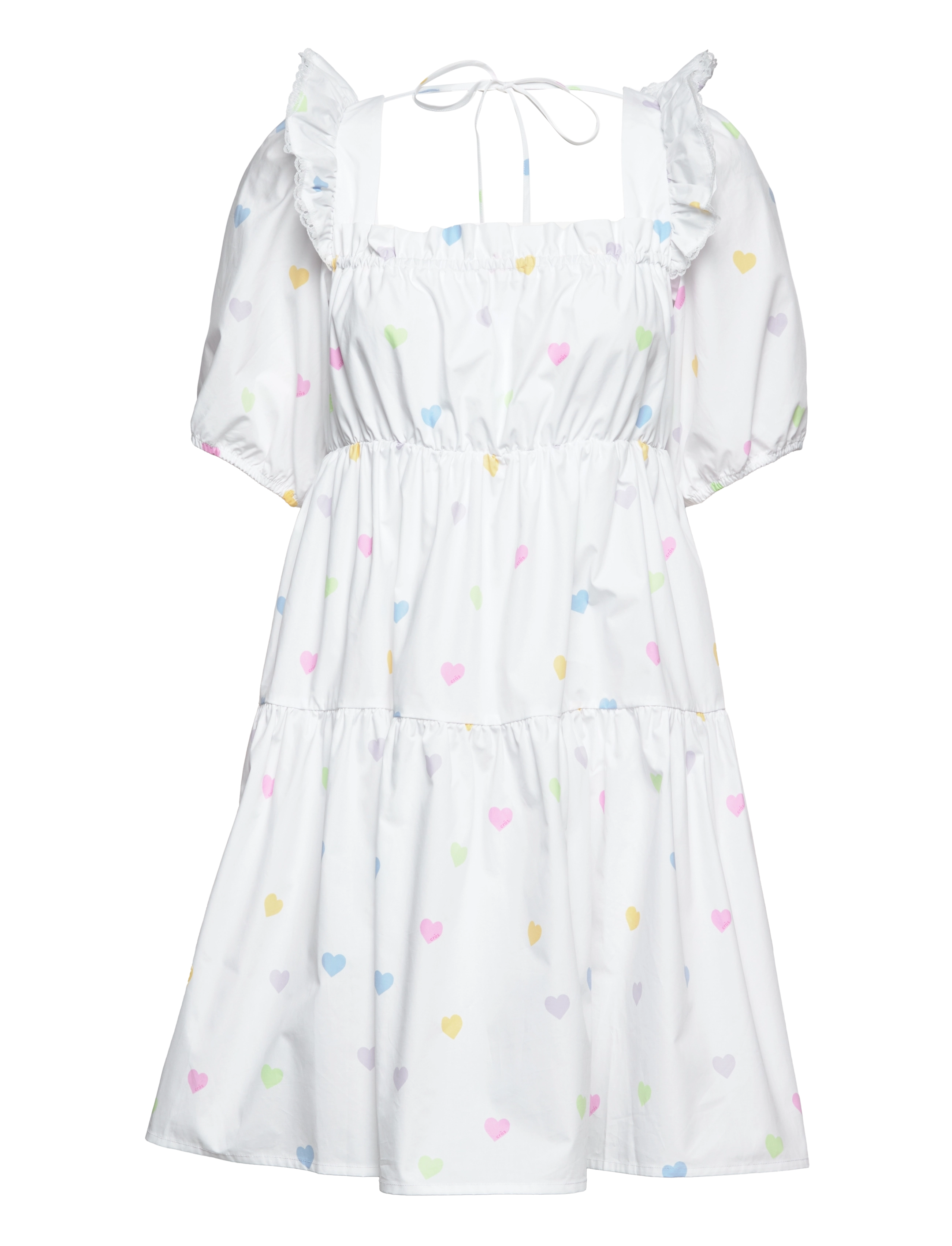 Cras - Minacras Dress - multi hearts - 0