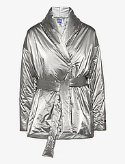 Cras - Vivicras Jacket - fôrede jakker - silver - 0
