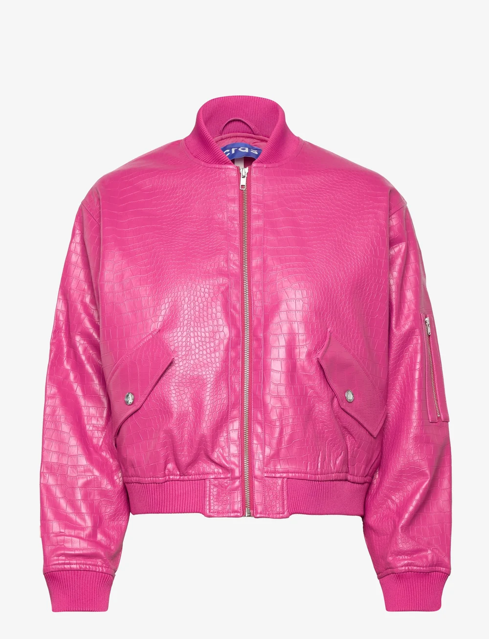 Hot pink bomber jacket 2025 womens
