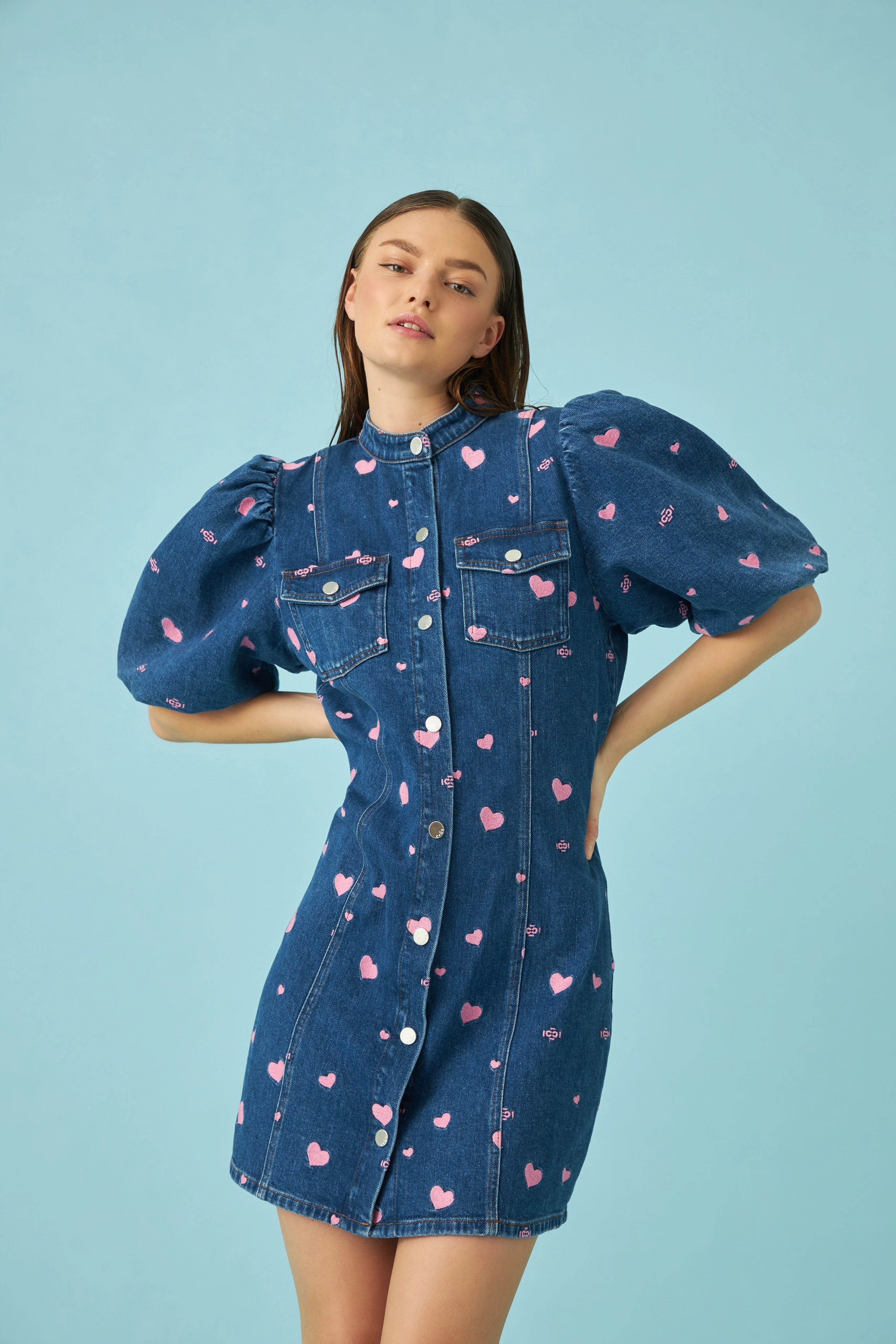 Cras - Celiacras Dress - medium blue - 3