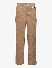 Cras - Celinecras Pants - straight leg hosen - tobacco brown - 0
