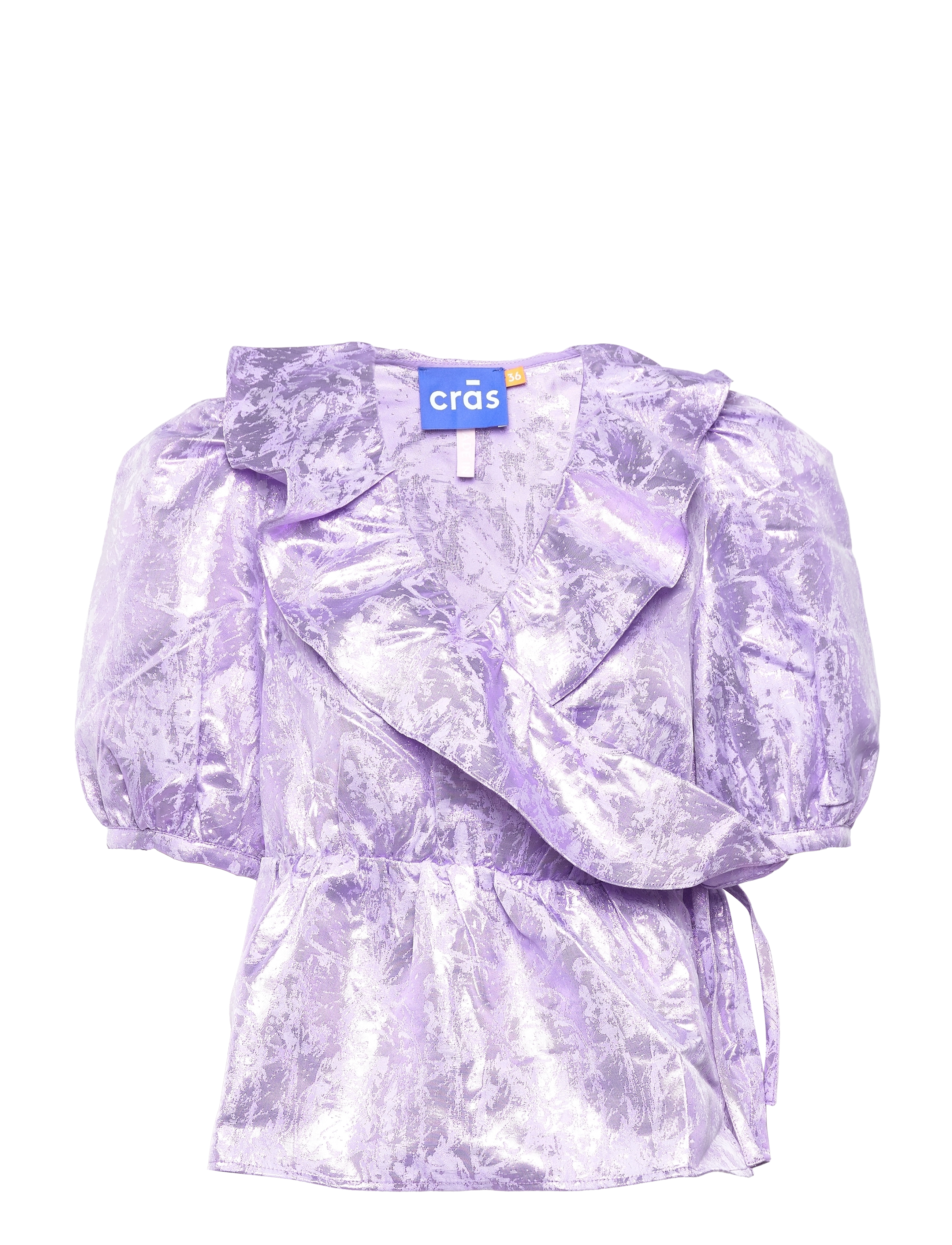 CRĀS Mikacras Bluse Lila - 34 - Damen