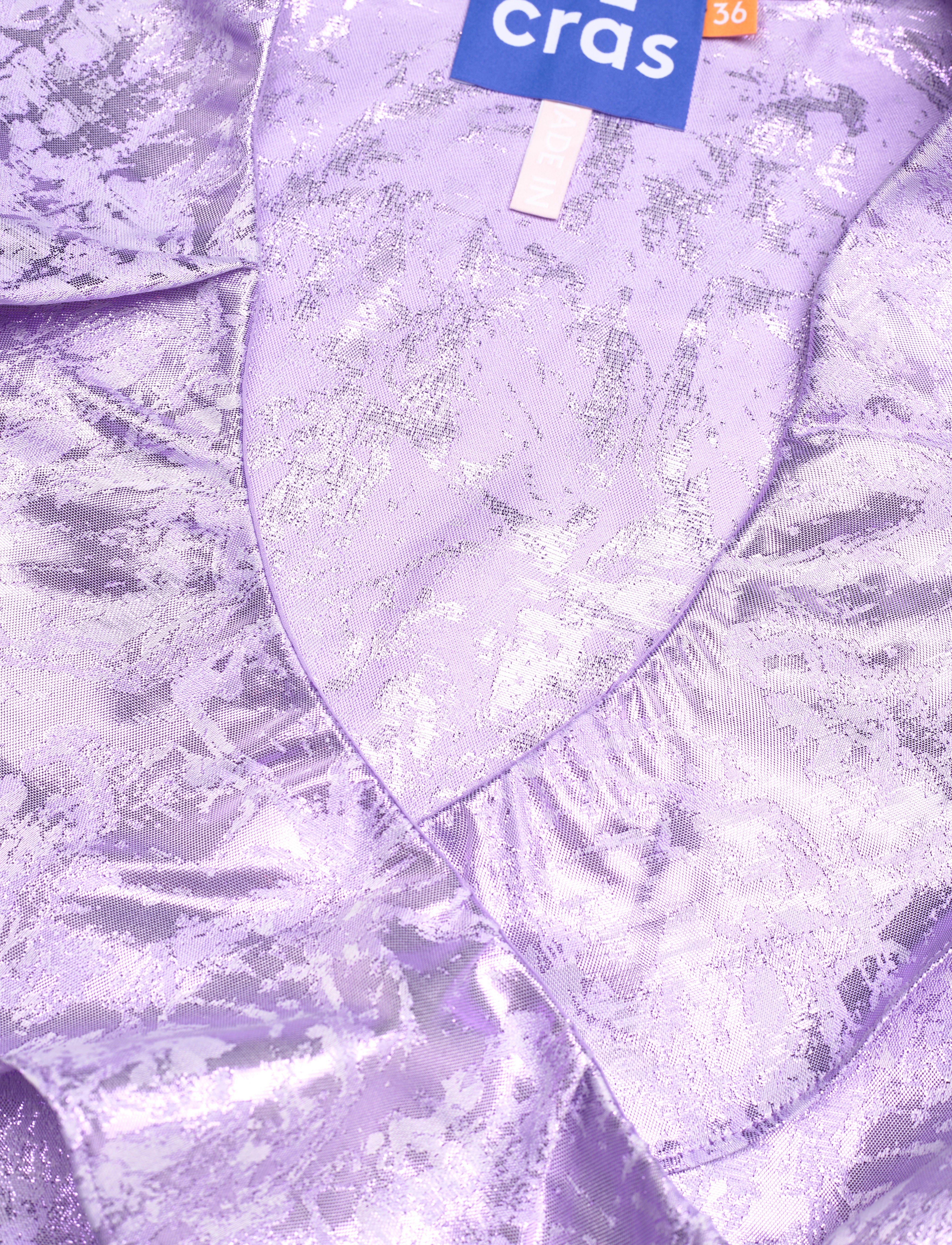 crās - Mikacras Blouse - kortärmade blusar - dahlia purple - 5