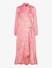 Cras - Laracras Dress - omlottklänningar - pastel leo - 0