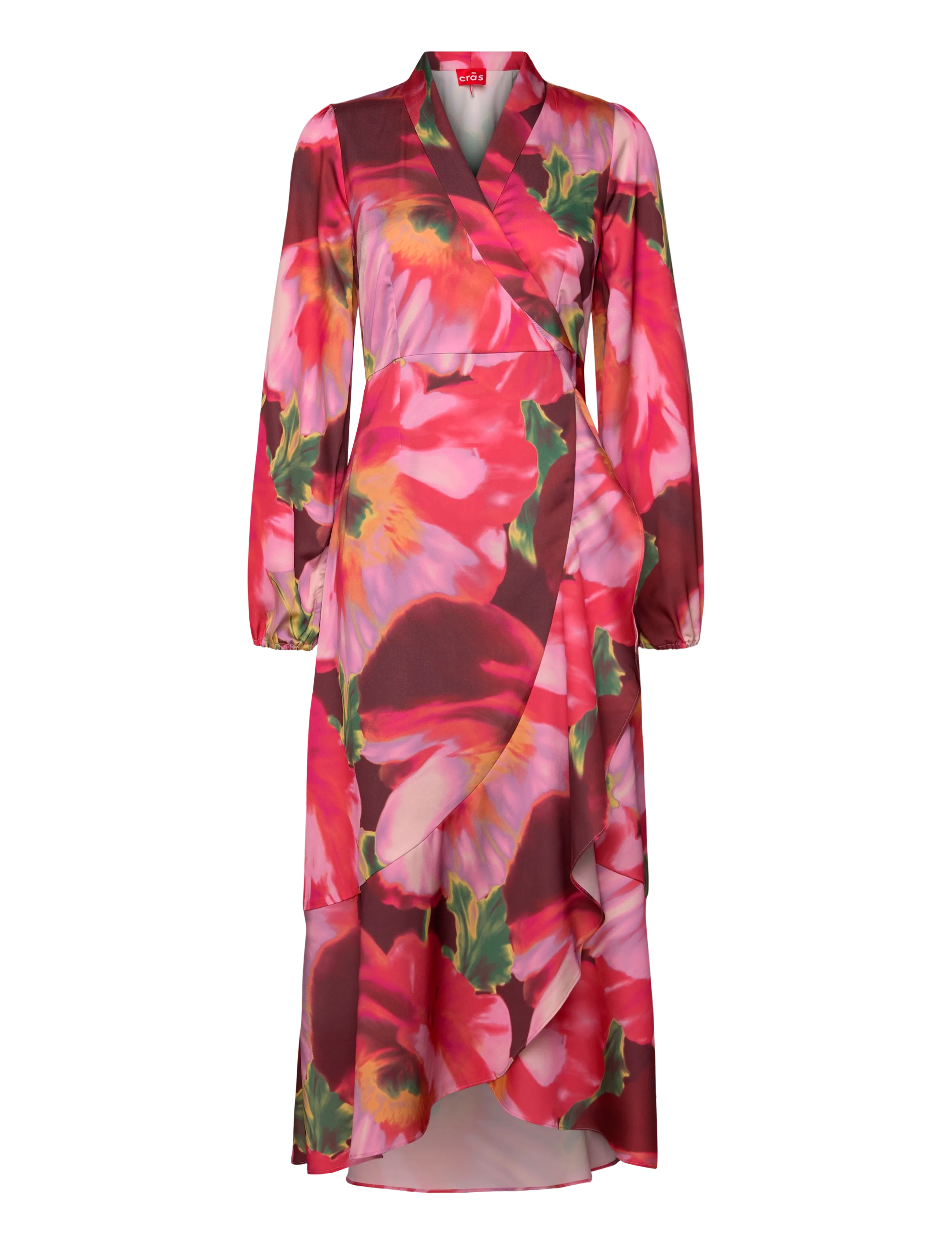 crās Laracras Dress - Midikleidid - POPPY FLOWER RED / red