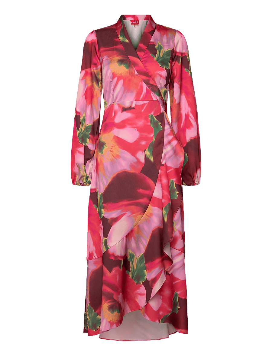 crās - Laracras Dress - hõlmikkleidid - poppy flower red - 0