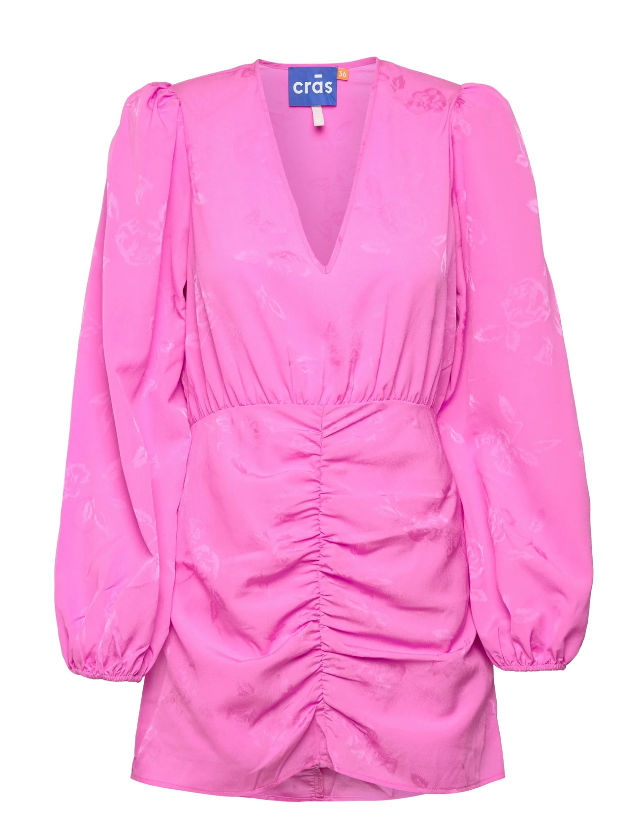Cras - Jadacras Dress - krótkie sukienki - neon pink - 0