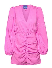 Cras - Jadacras Dress - festkläder till outletpriser - neon pink - 0