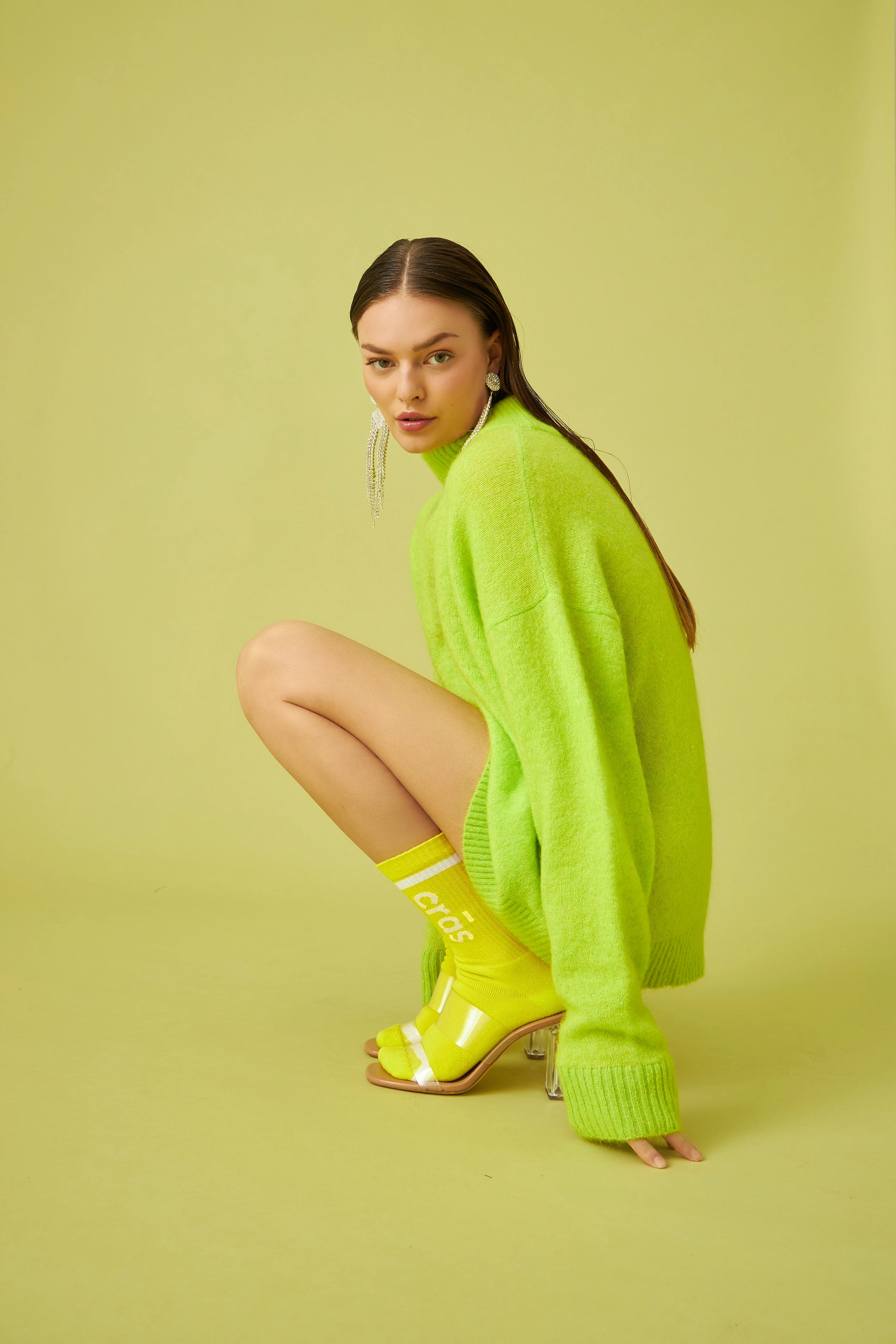 Cras - Albacras Pullover - acid lime - 2