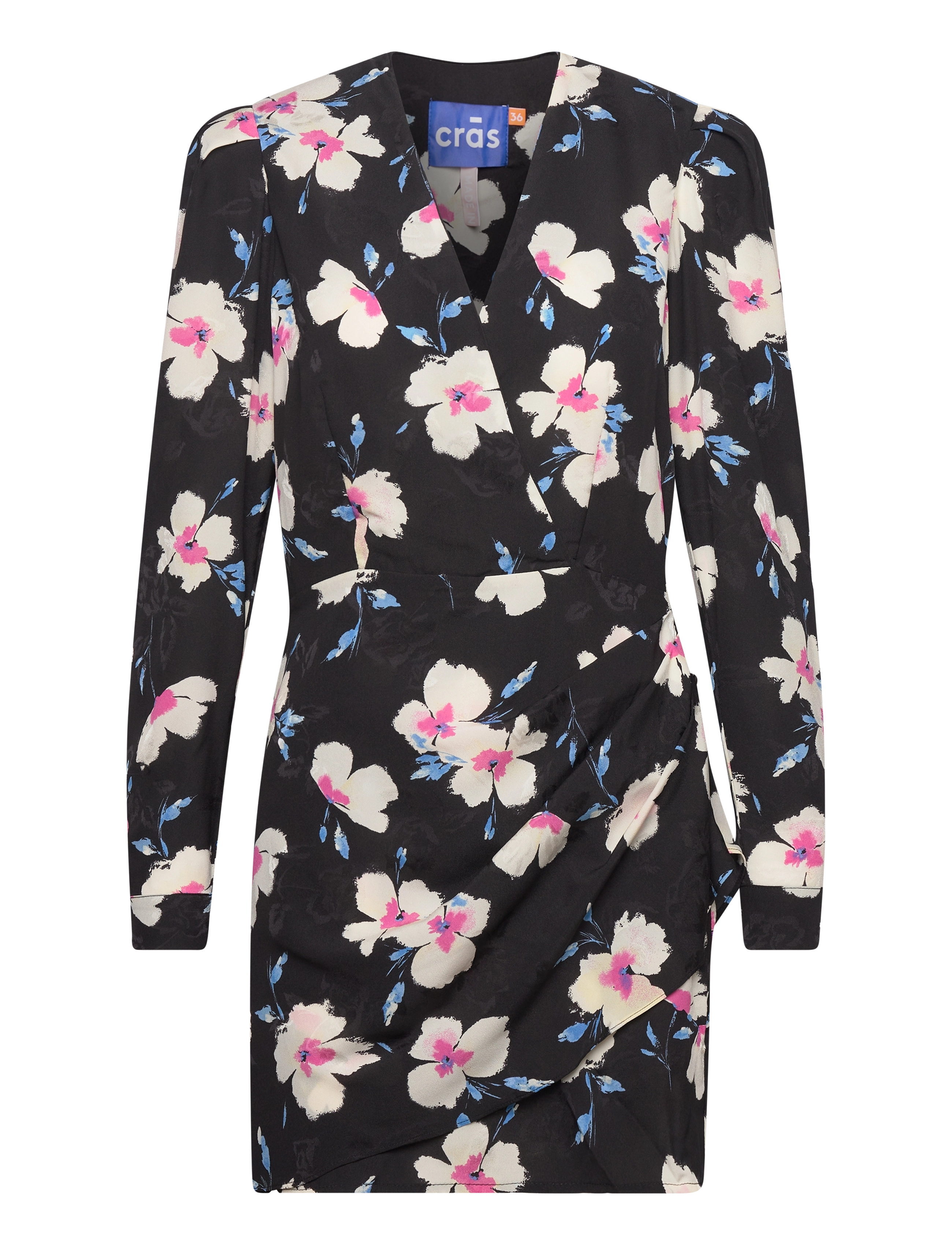 crās Yvonnecras Dress - Kleidid - PACIFIC FLOWERS / black